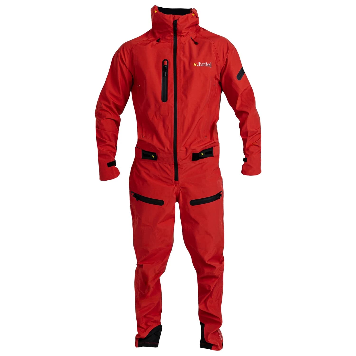 Мъжки скин за колоездене dirtlej Dirtsuit Core Edition Cycling skinsuit - Chili Black