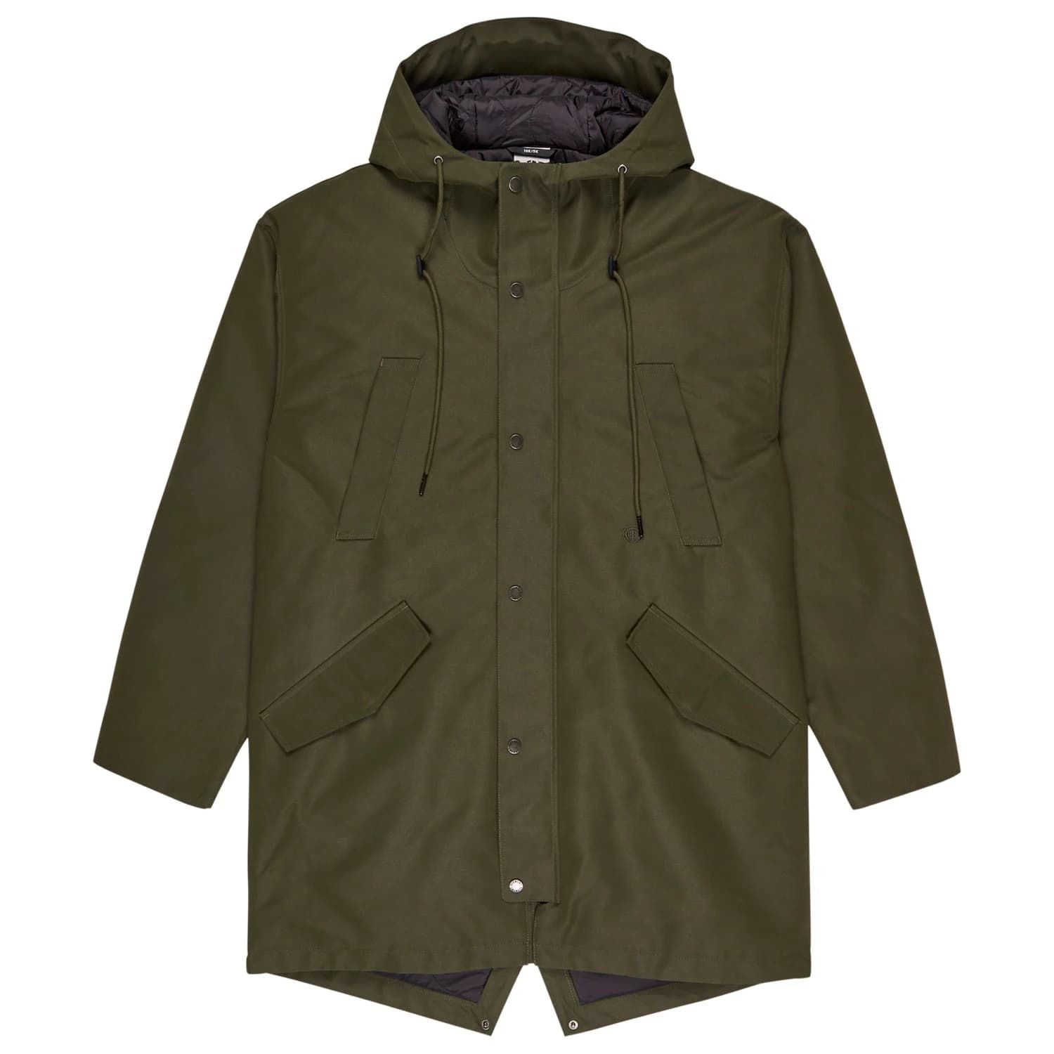 Мъжко палто Element Fishtail Raincoat - Forest Night