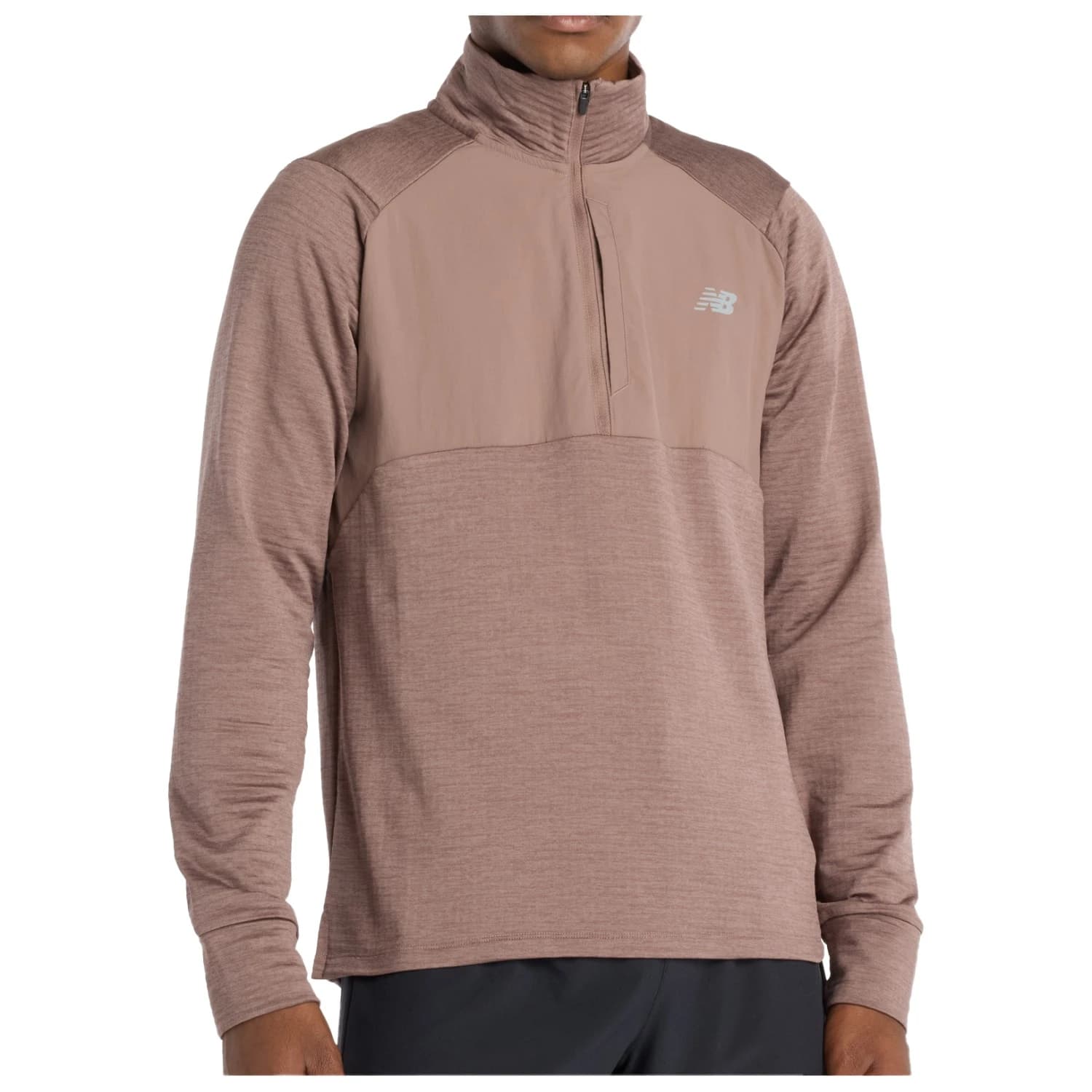 Мъжко яке за тренировка New balance Athletics Heat Grid 1/2 Zip Training jacket - Green