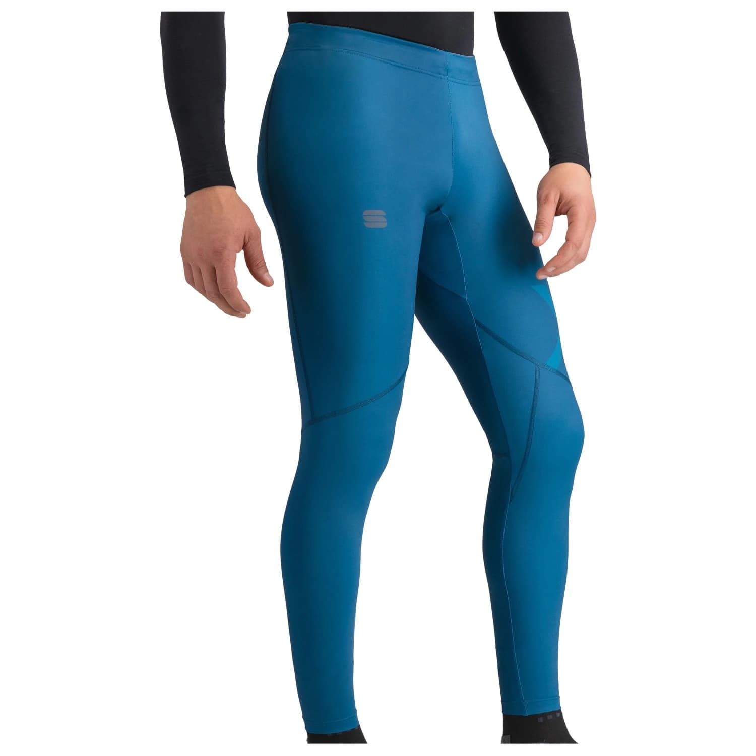 Мъжки панталон за ски бягане Sportful Squadra Tight Cross-country ski trousers - Teal Blue