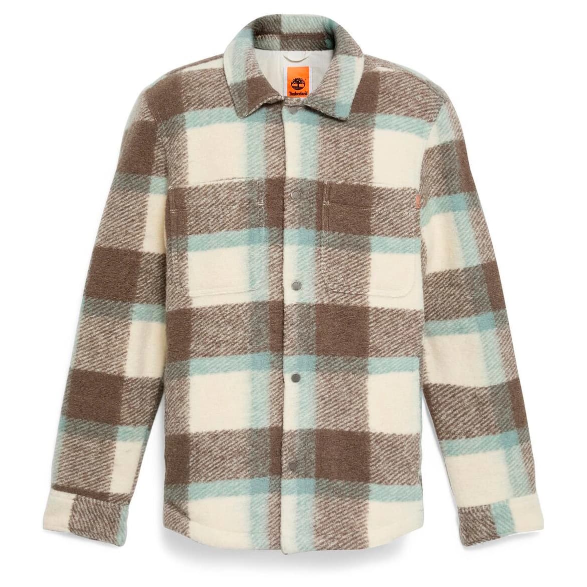 Мъжко ежедневно яке Timberland Wool Blend Shacket Casual jacket - Vintage White Yd