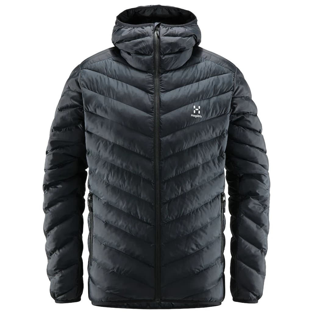 Мъжко синтетично яке Haglöfs Särna Mimic Hood Synthetic jacket - True Black