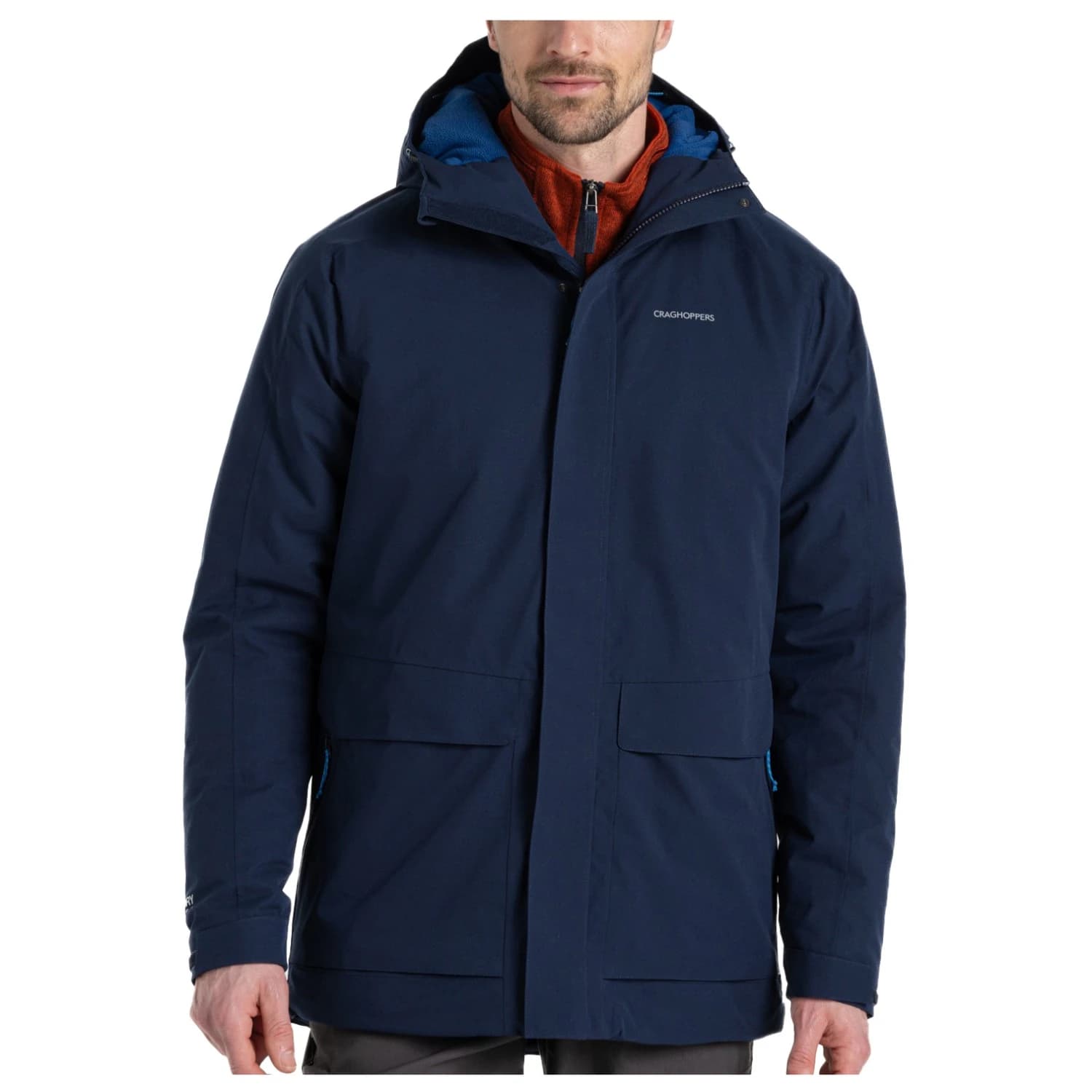 Мъжко зимно яке Craghoppers Lorton Thermic Jacke Winter jacket - Blue Navy / Linckia Blue