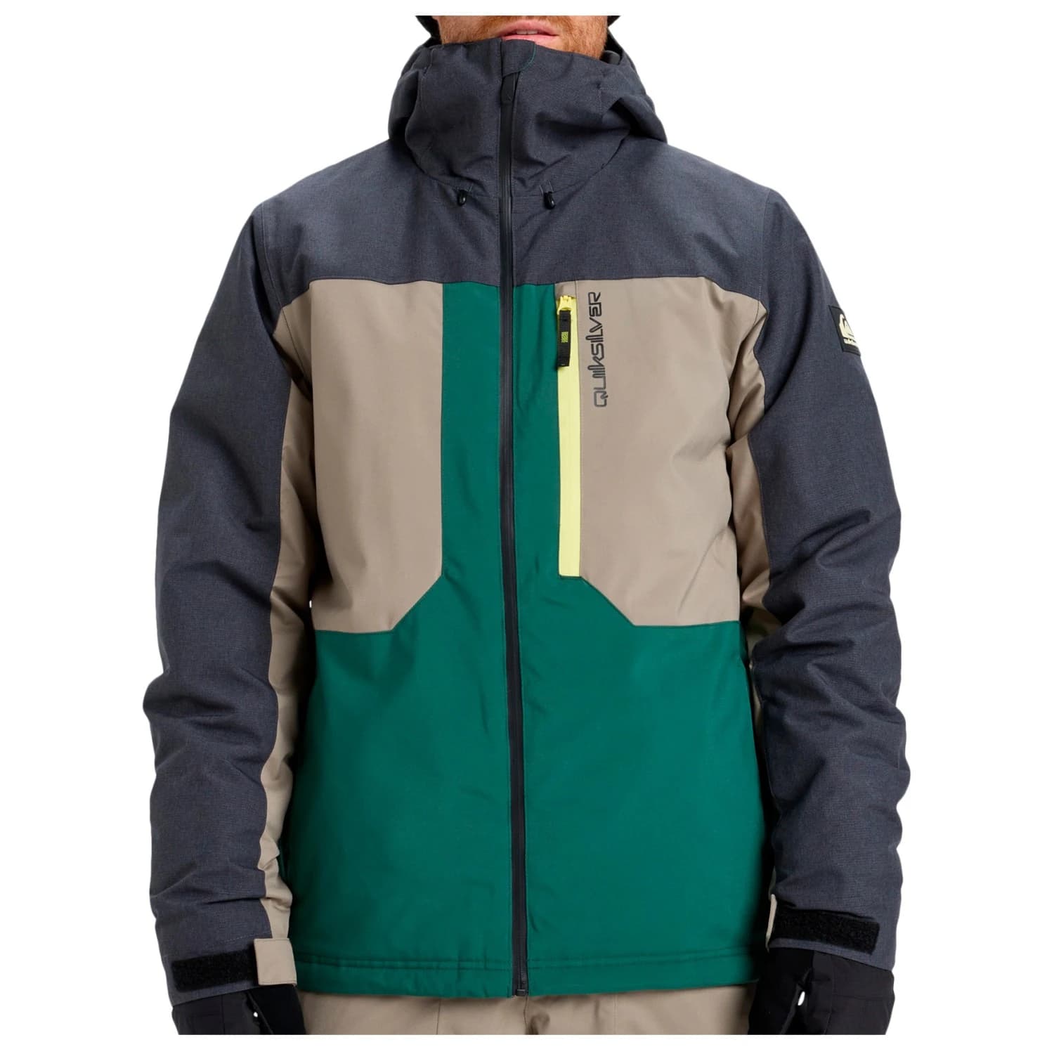 Мъжко ски яке Quiksilver Dawson Jacket Ski jacket - Trekking Green