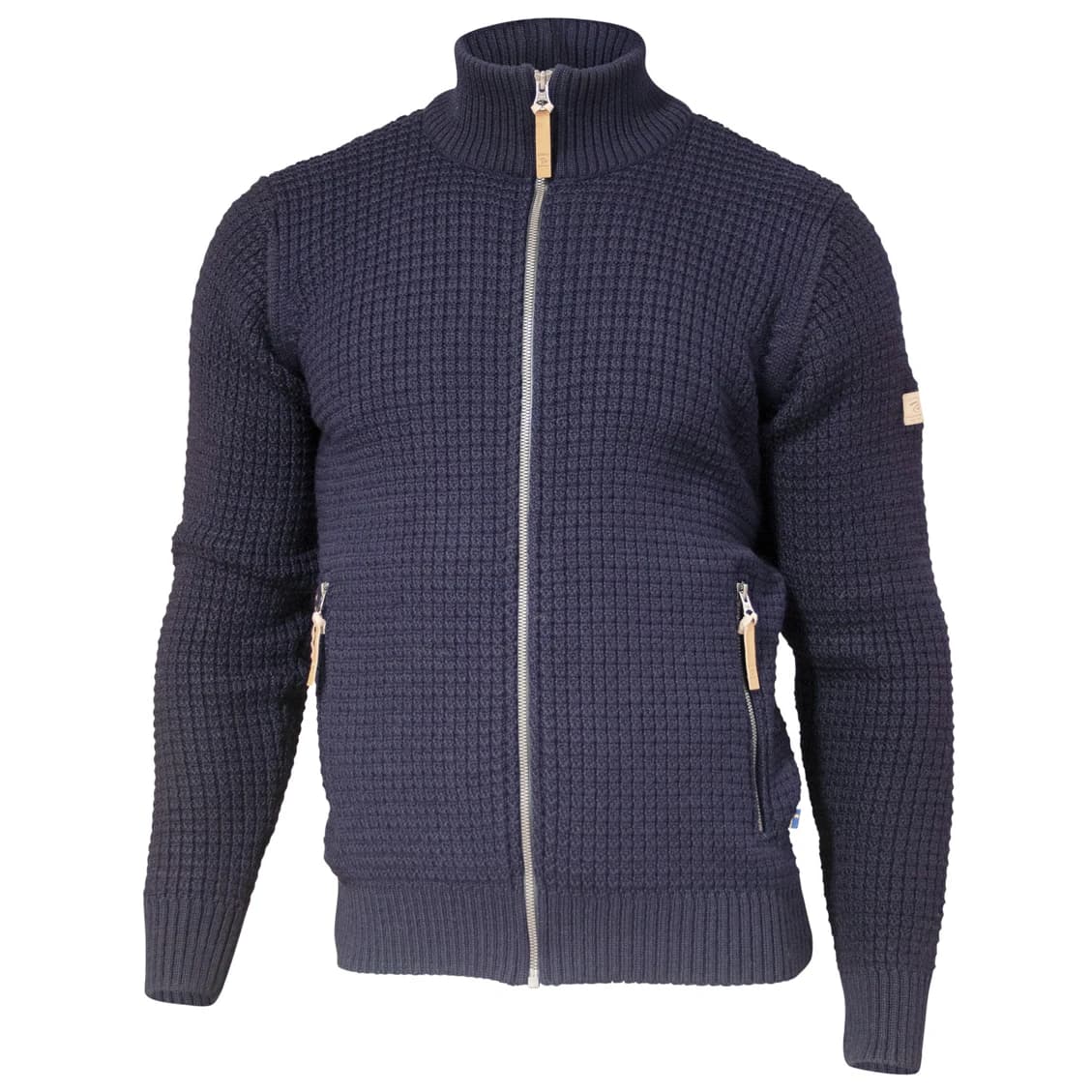 Мъжко вълнено яке Ivanhoe of sweden Moritz Full Zip Wool jacket - Navy