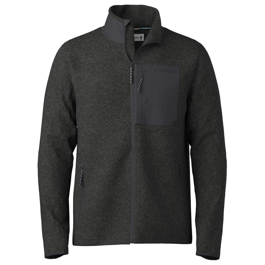 Мъжко вълнено яке Smartwool Second Cut Fleece Jacket Fleece jacket - Charcoal