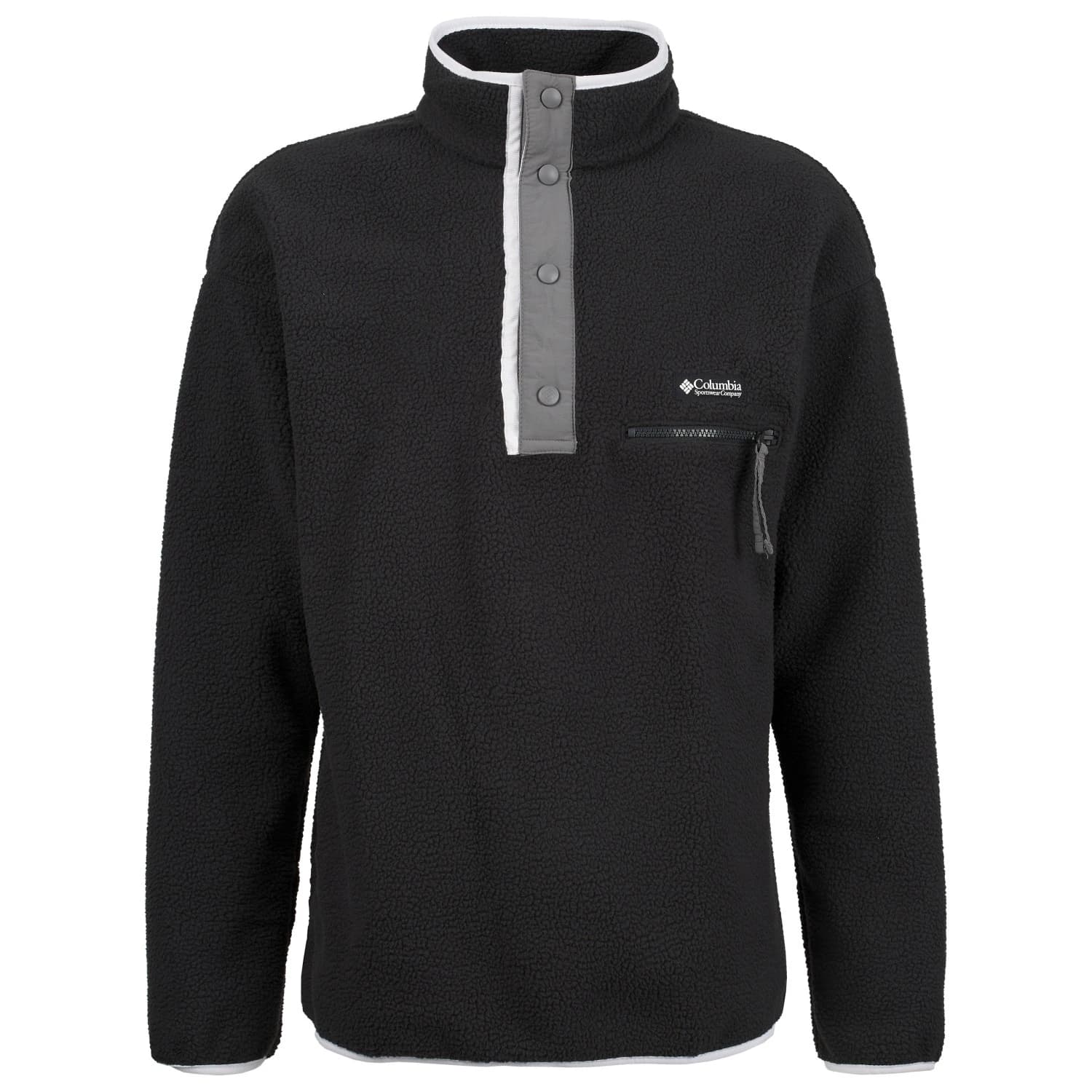 Мъжки поларен пуловер Columbia Helvetia II Half Snap Fleece Fleece jumper - Black
