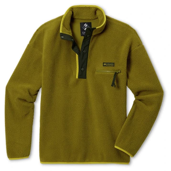 Мъжки поларен пуловер Columbia Helvetia II Half Snap Fleece Fleece jumper - Mossy Green