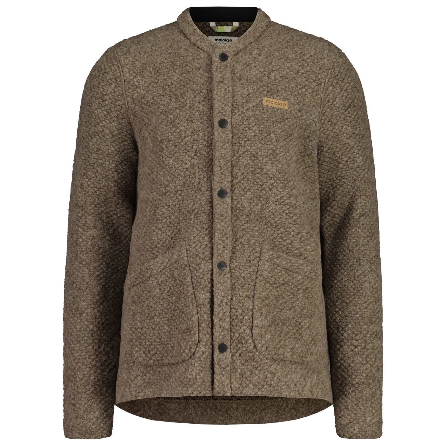 Мъжко вълнено яке Maloja GrießsteinM. Wool jacket - Dark Gravel