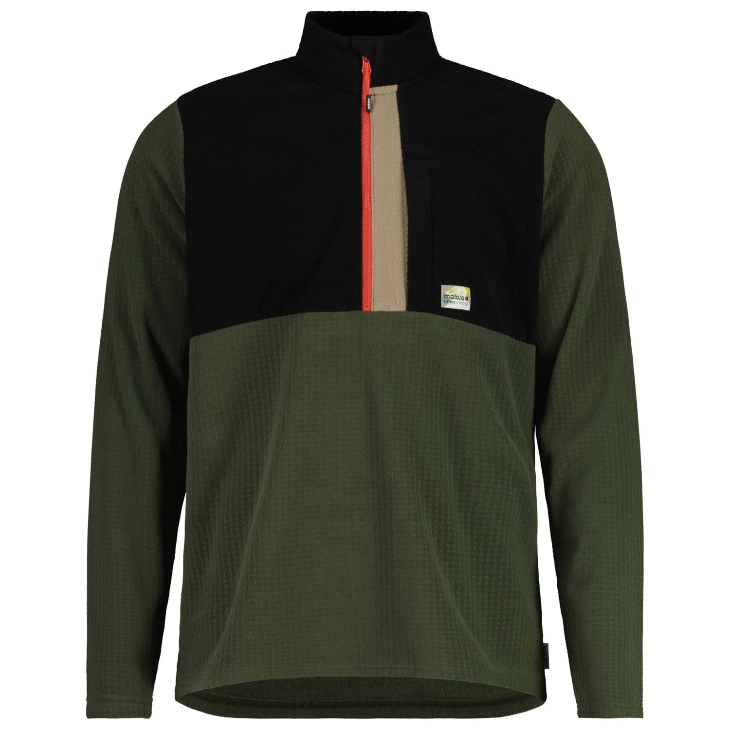 Мъжки поларен пуловер Maloja ZermedoM. Fleece jumper - Alpine Woods Multi