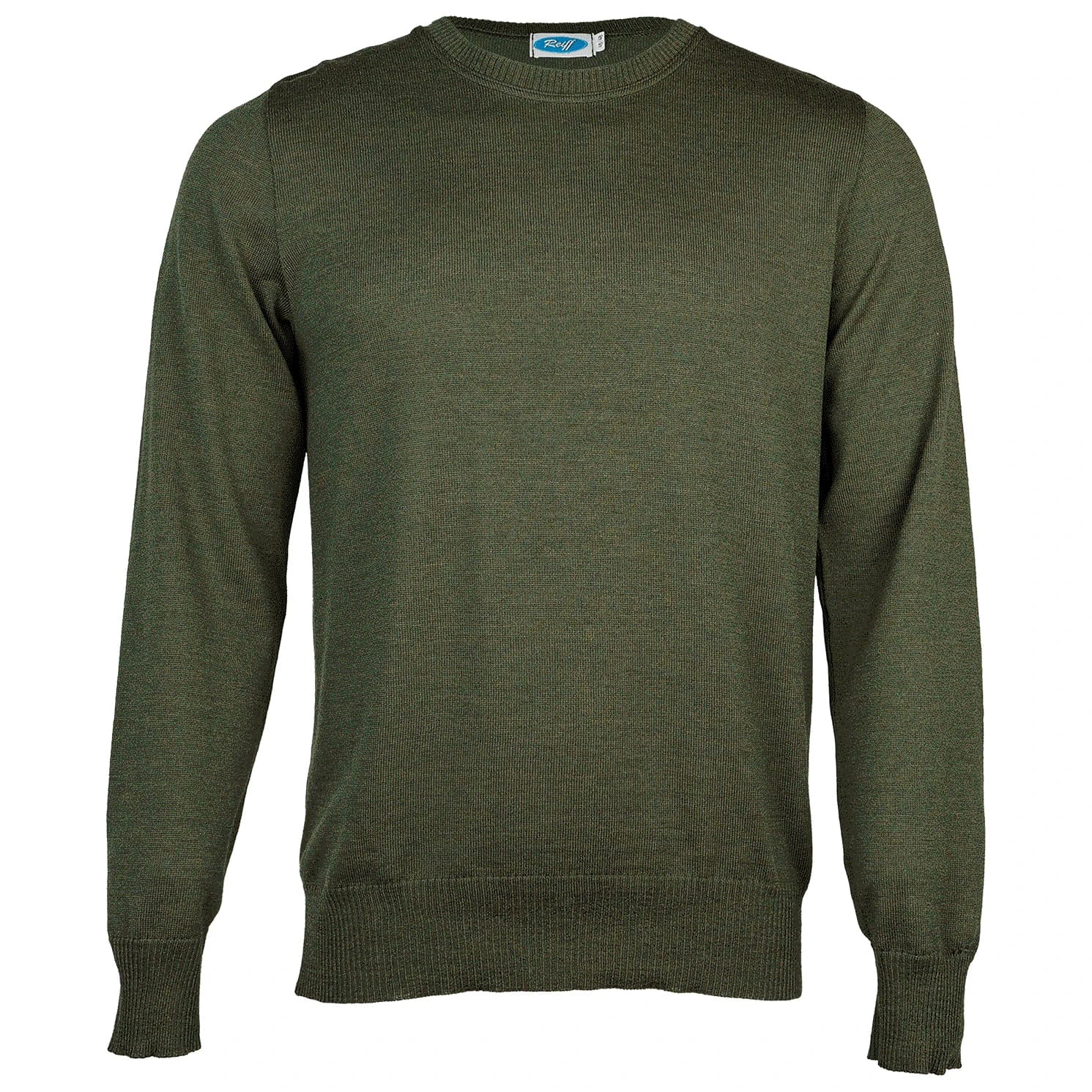 Мъжки вълнен пуловер Reiff Pullover Marcel Merino jumper - Wald