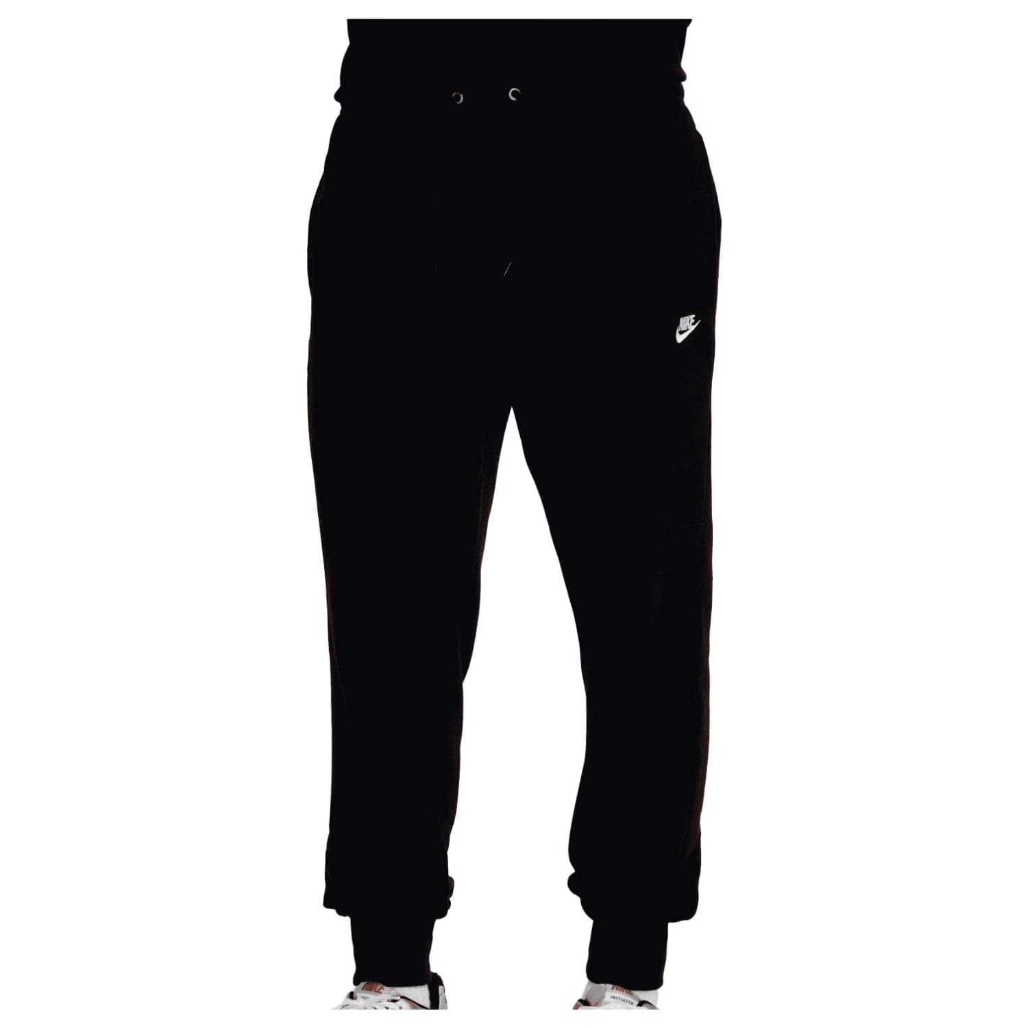 Мъжки анцунг долнище Nike Club French Terry Jogger Tracksuit trousers - Black / Black / White