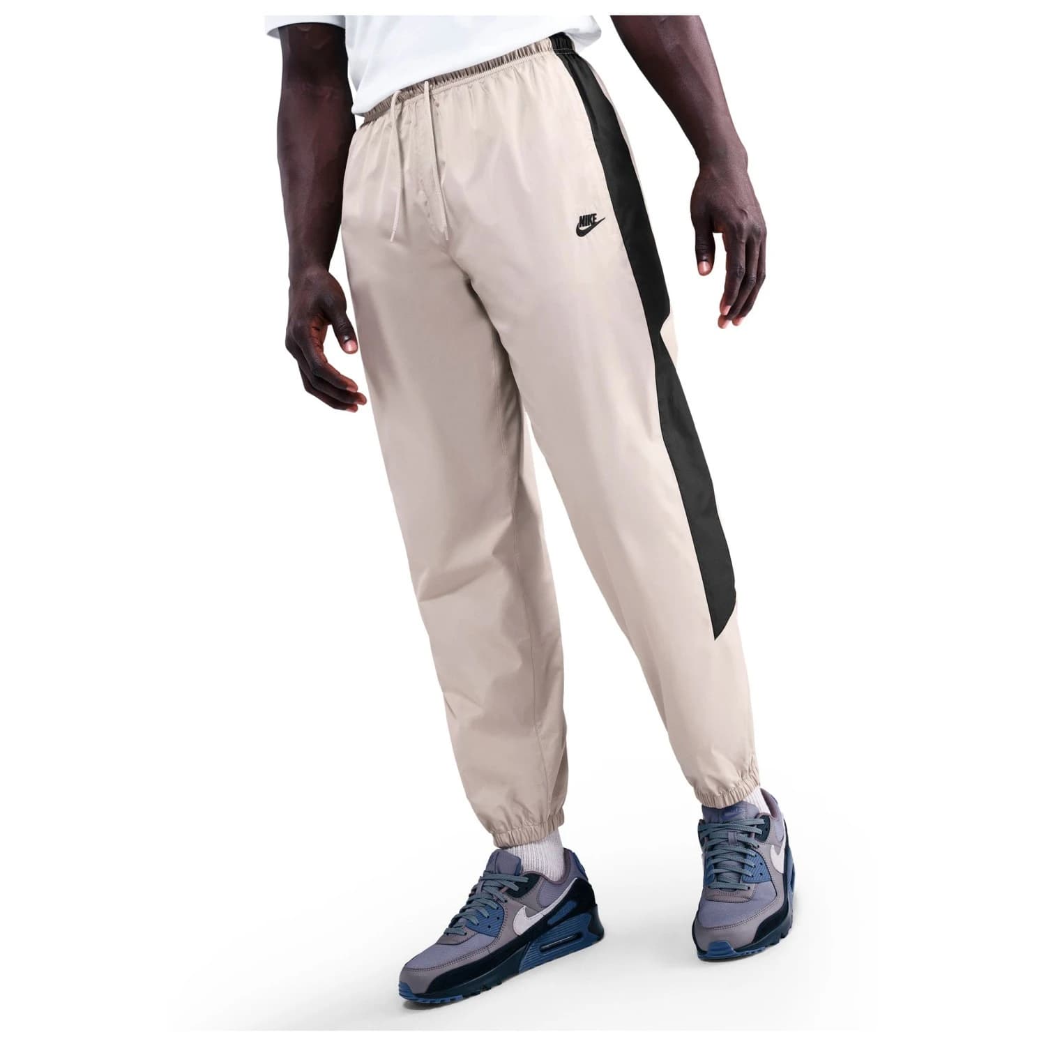 Мъжки анцунг долнище Nike Windrunner Pant Tracksuit trousers - Cream II / Black / Black