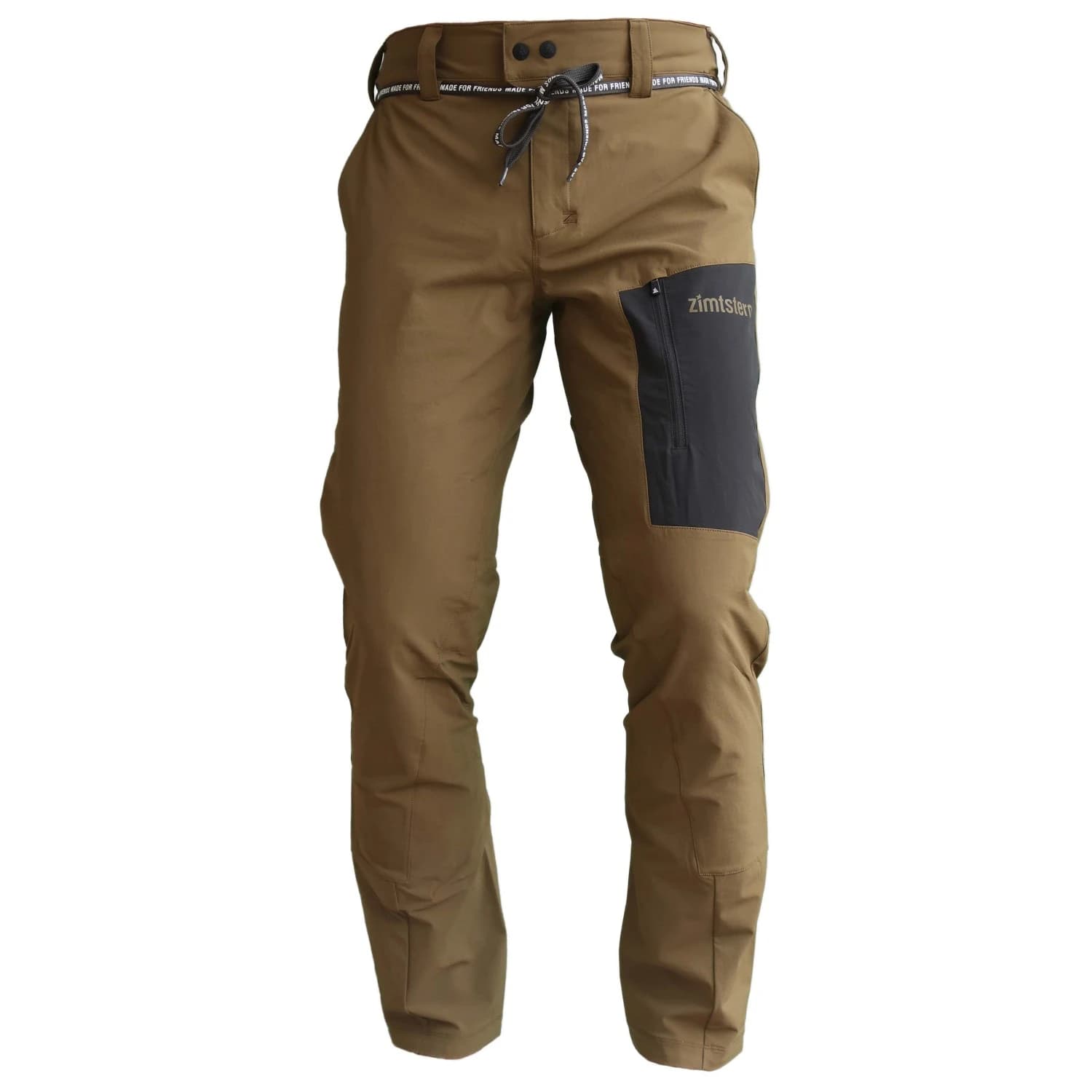 Мъжки дълъг панталон за колоездене Zimtstern Xaöpz Tech Pants Walking trousers - Military Olive