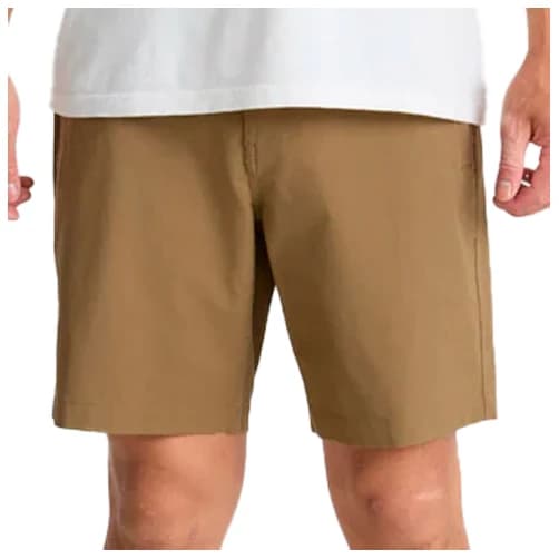 Мъжки къси панталони Roark LayOver Pro Traveler Short Shorts - Dark Khaki