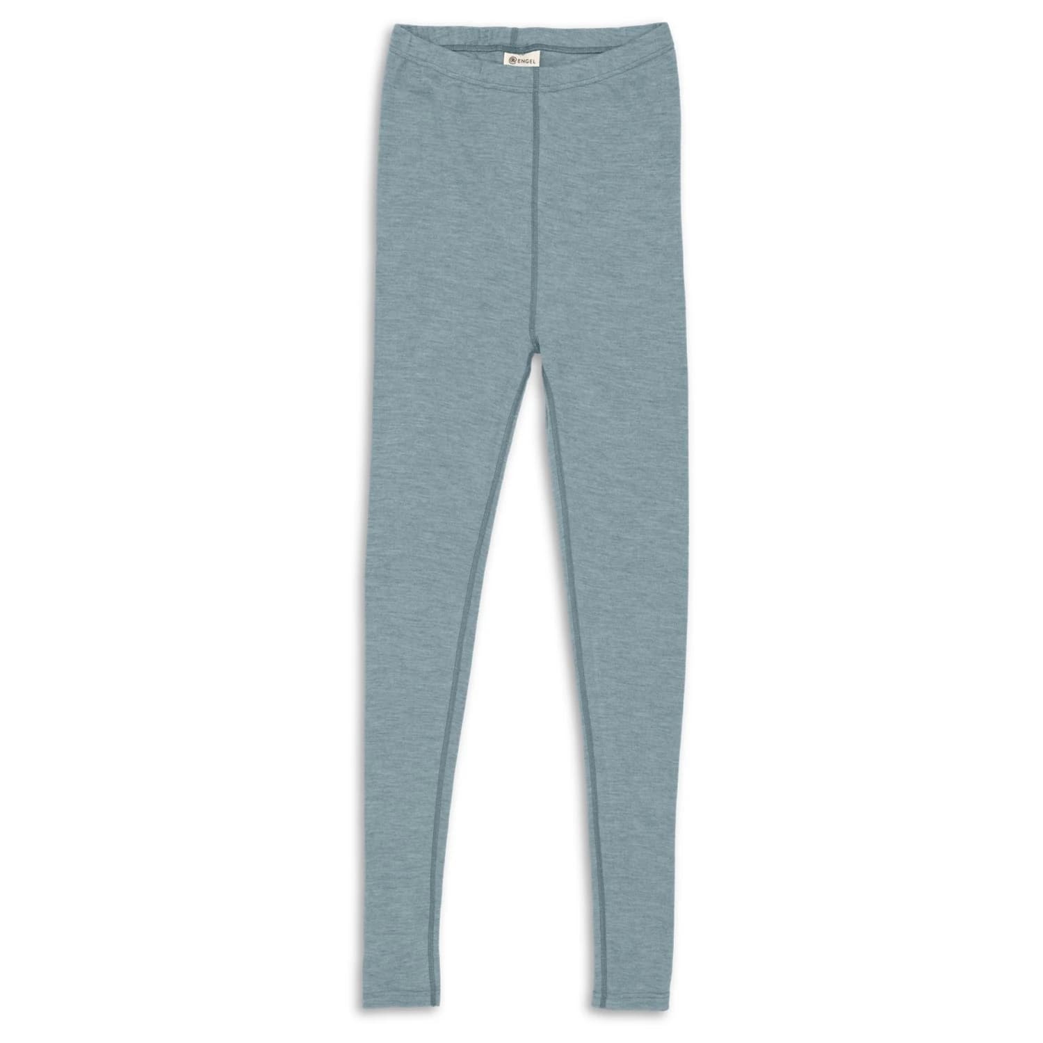 Мъжко копринено термобельо Engel Leggings Merino base layer - Bergblau