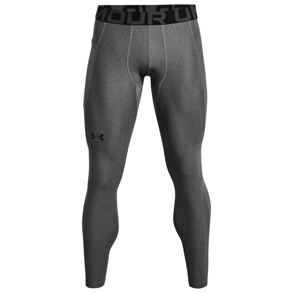 Мъжко компресионно термо бельо Under armour Heatgear Armour Leggings Compression base layer - Carbon Heather / Black