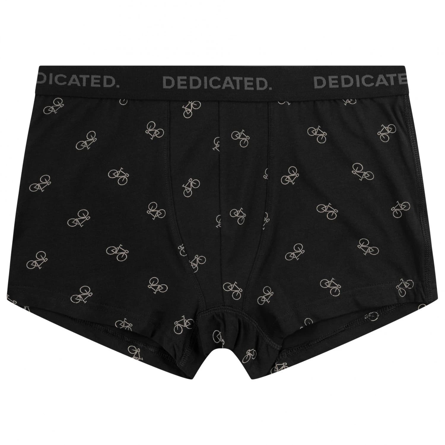 Мъжко ежедневно термо бельо DEDICATED Boxer Briefs Kalix Bike Pattern Everyday base layer - Black