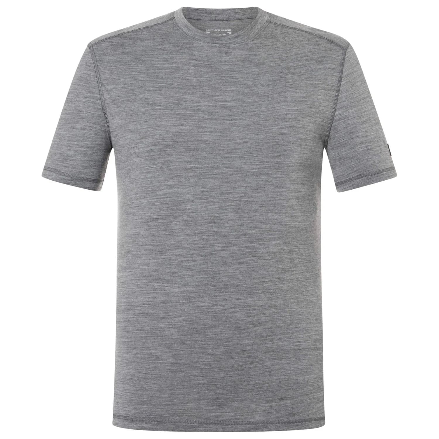 Мъжки долна фланелка с къс ръкав super.natural Sierra 140 Tee T-shirt - Cashmere Grey Melange