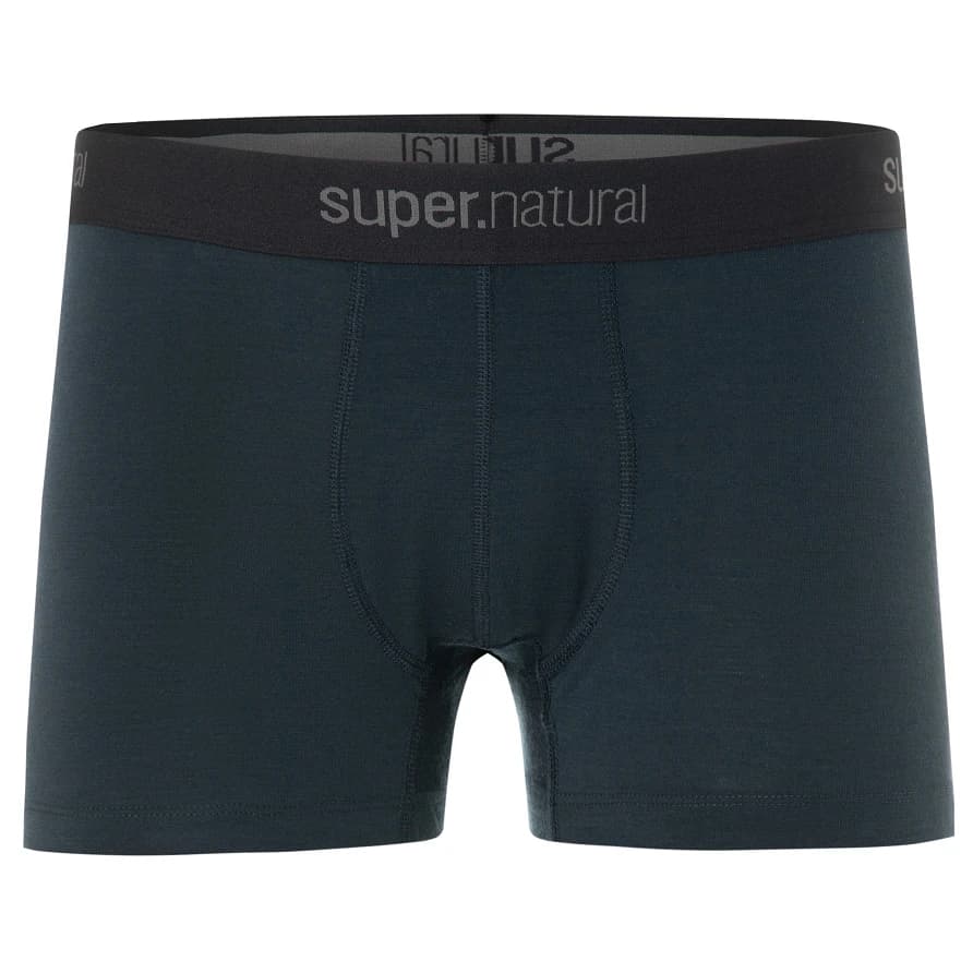 Мъжко бельо super.natural Tundra 175 Boxer Briefs - Blueberry