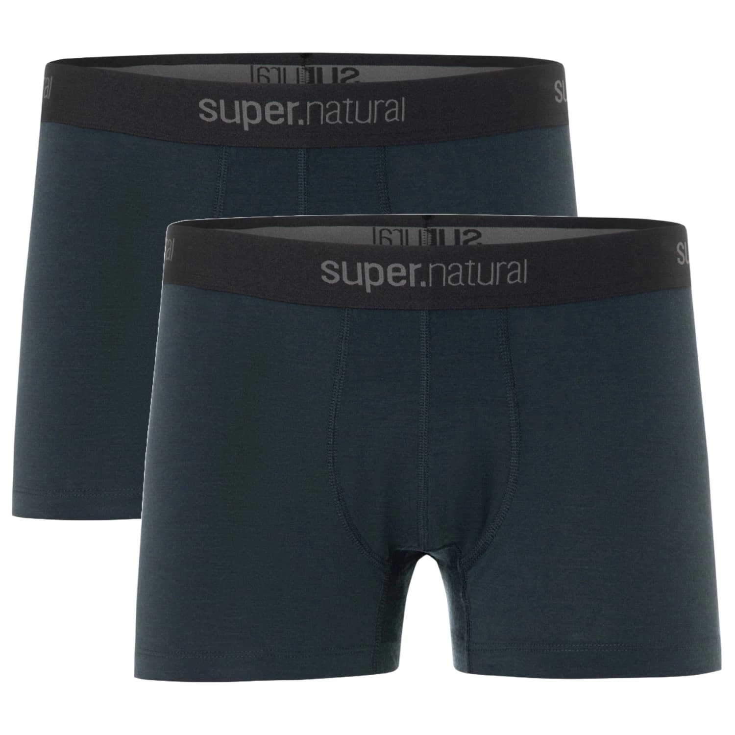 Мъжко бельо super.natural Tundra 175 Boxer 2 Pack Briefs - Blueberry / Blueberry