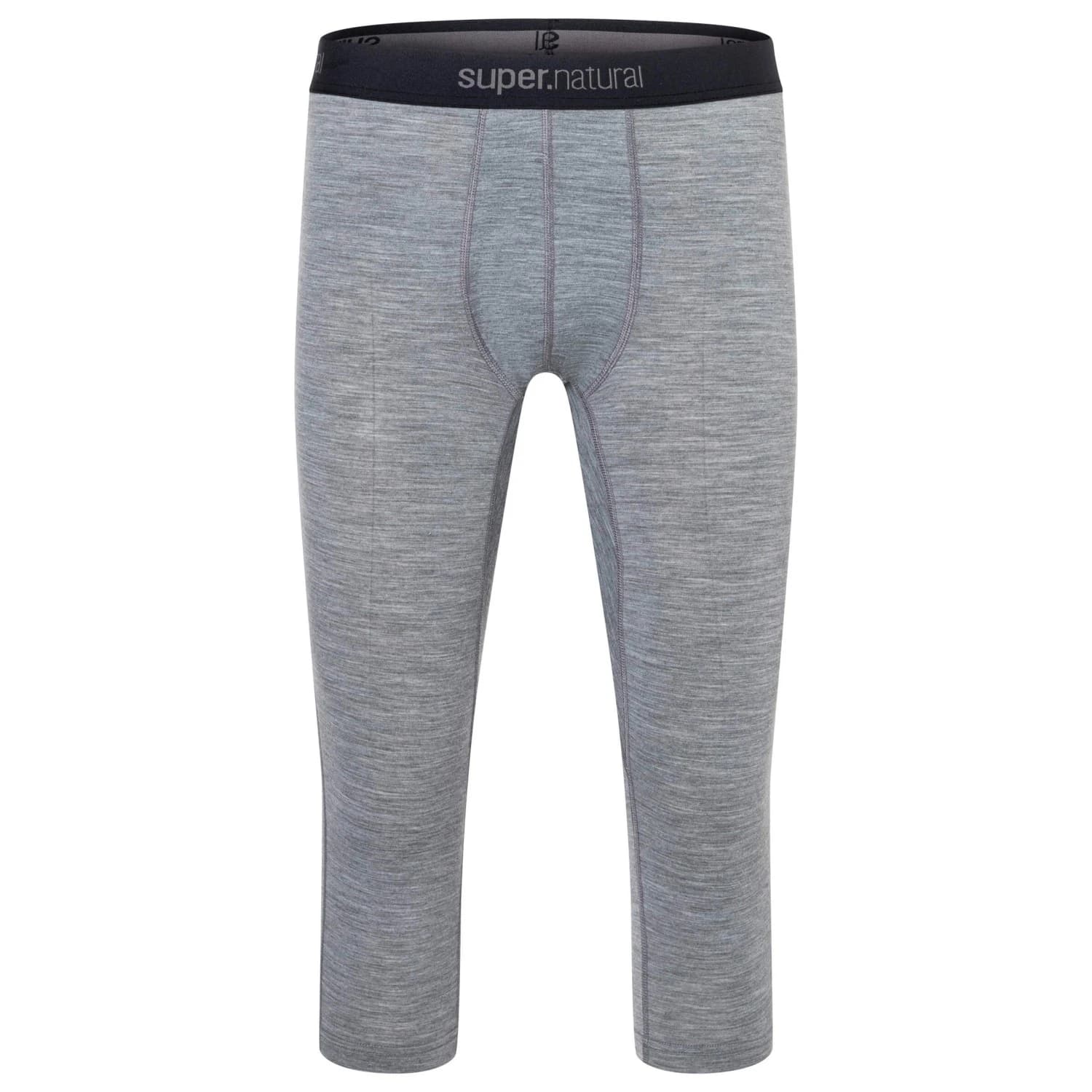 Мъжки лонг Джон super.natural Tundra 175 Tight 3/4 Long john - Cashmere Grey Melange