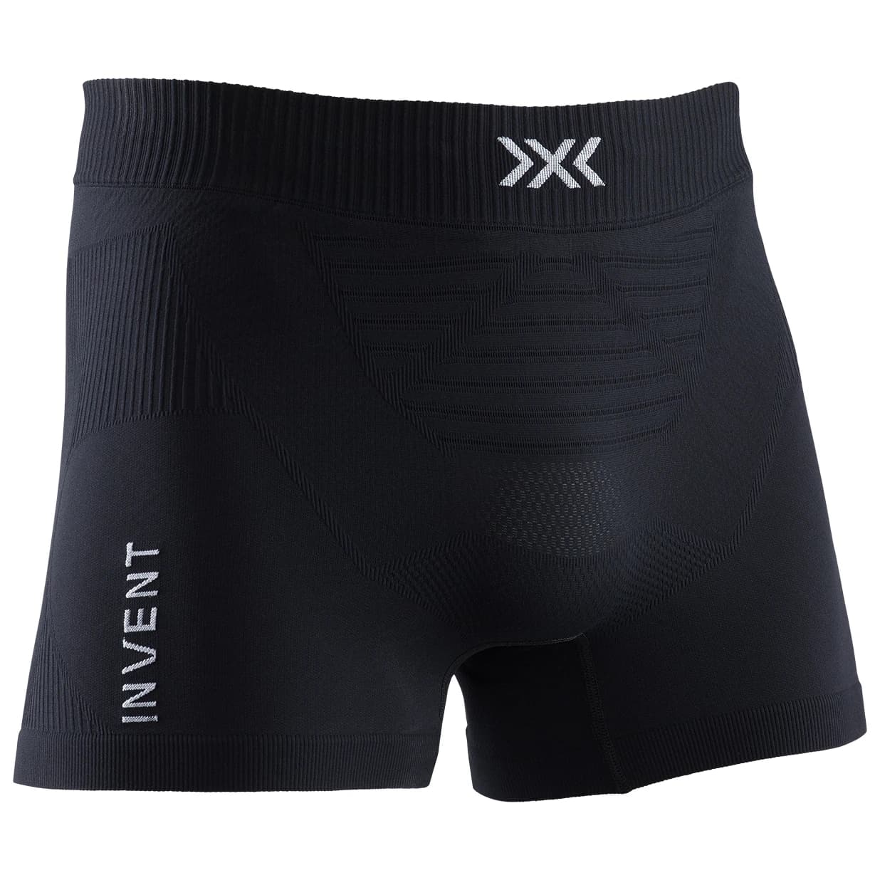Мъжко синтетично термобельо X-Bionic Invent 4.0 LT Boxer Shorts Synthetic base layer - Opal Black / Arctic White