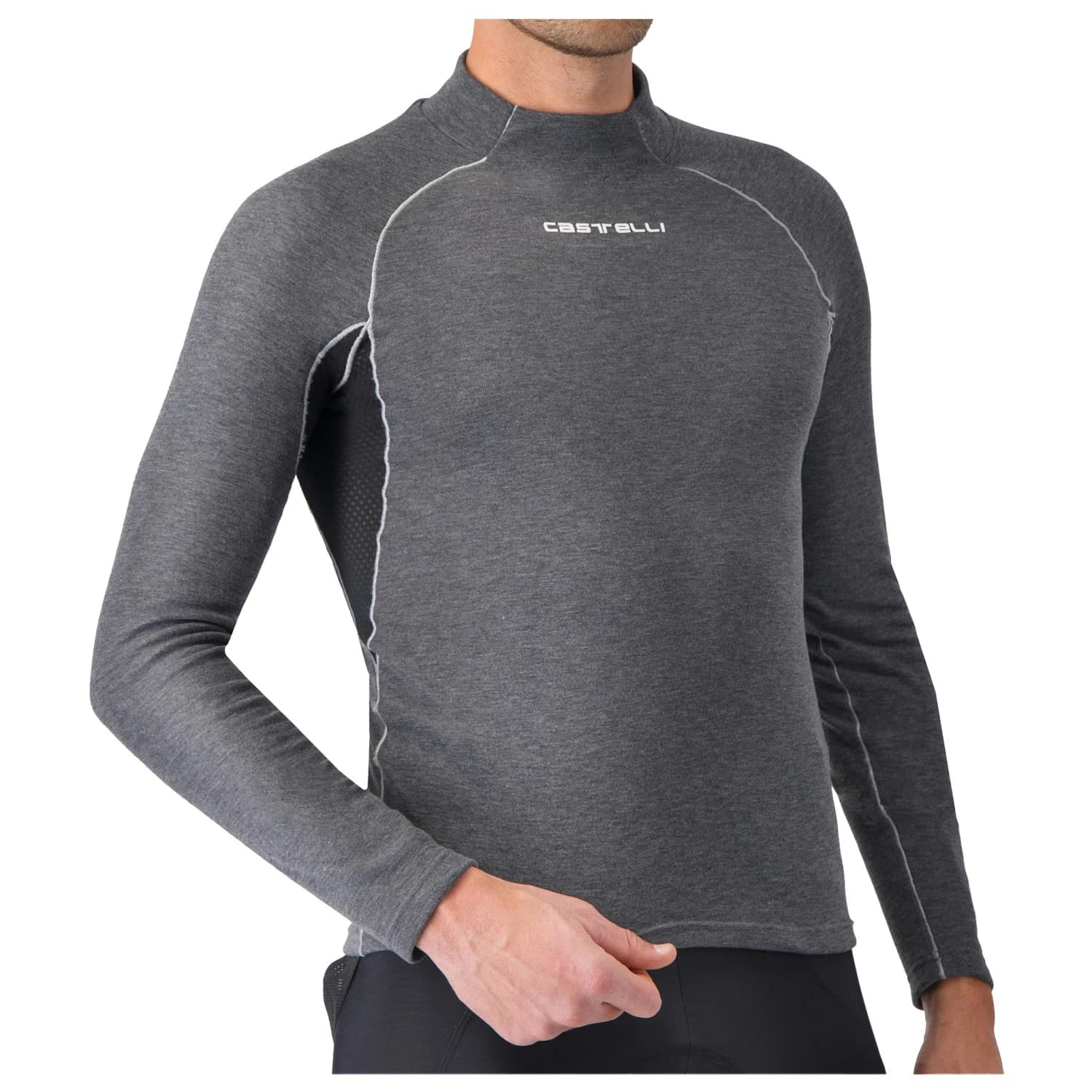 Мъжко горнище Castelli Flanders 2 Long Sleeve Cycling undershirt - Grey