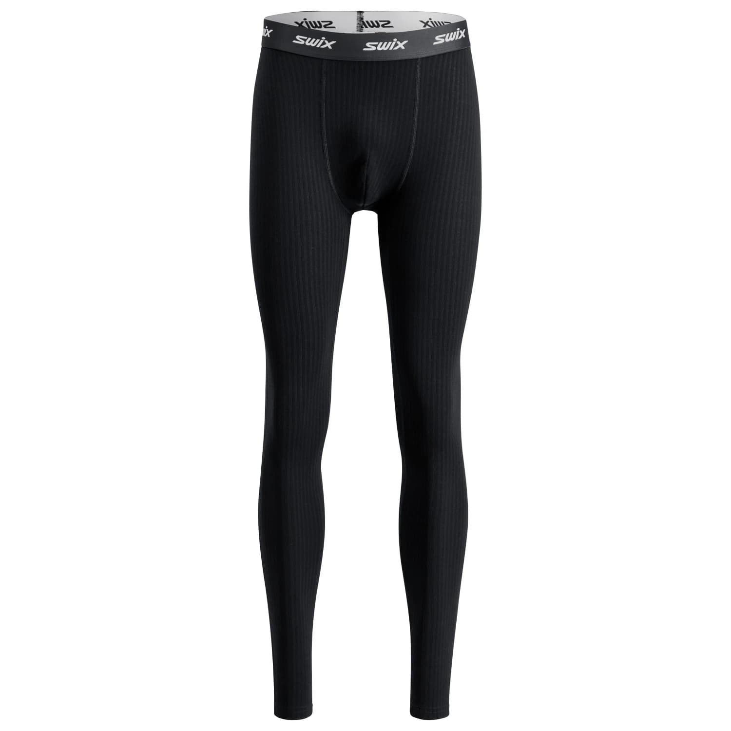 Мъжко синтетично термобельо Swix RaceX Classic Pants Synthetic base layer - Jet Black