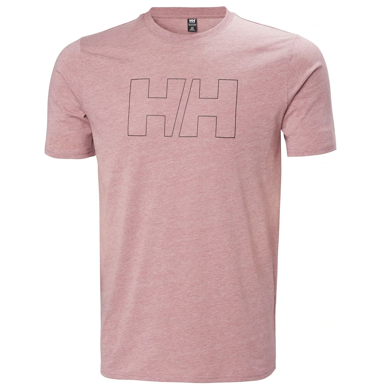 Мъжко синтетично термобельо Helly Hansen Tech Logo T-Shirt Synthetic base layer - Wildberry
