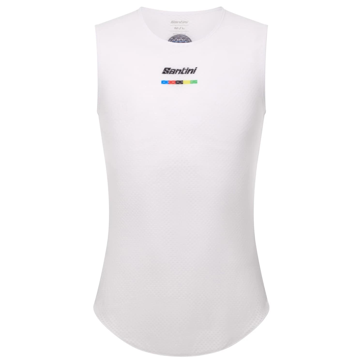 Мъжко горнище Santini UCI World Champion Baselayer Cycling undershirt - Print