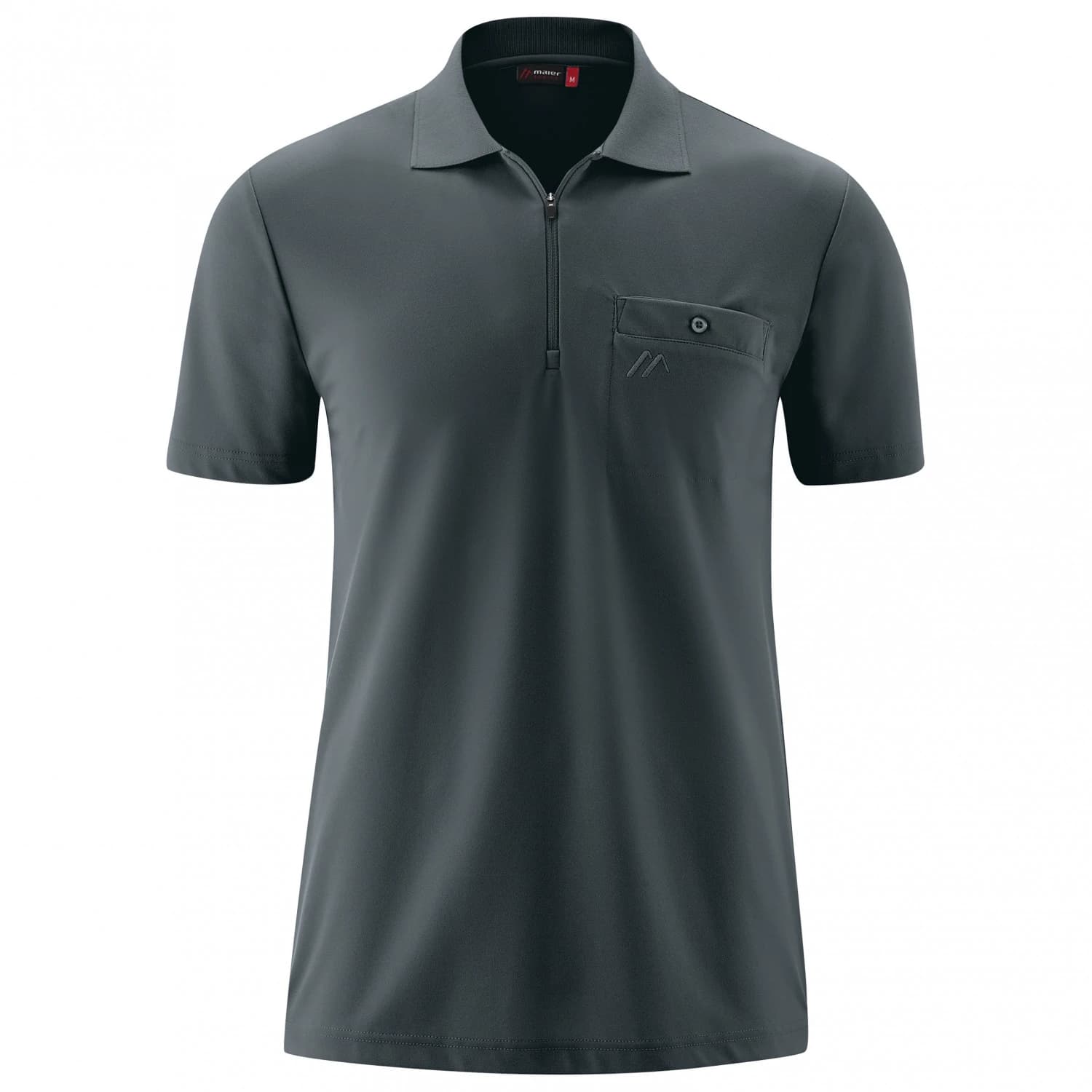 Мъжка поло тениска Maier sports Arwin 2.0 Polo shirt - Graphite
