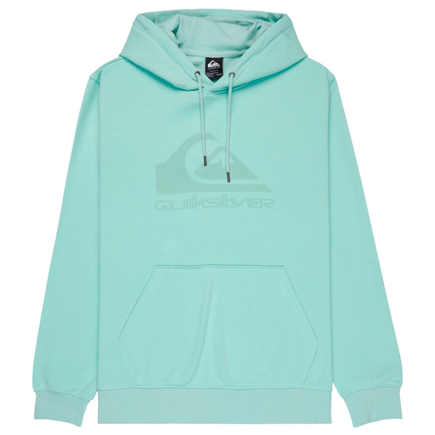 Мъжки суичър Quiksilver Comp Logo Hoodie - Blue Haze