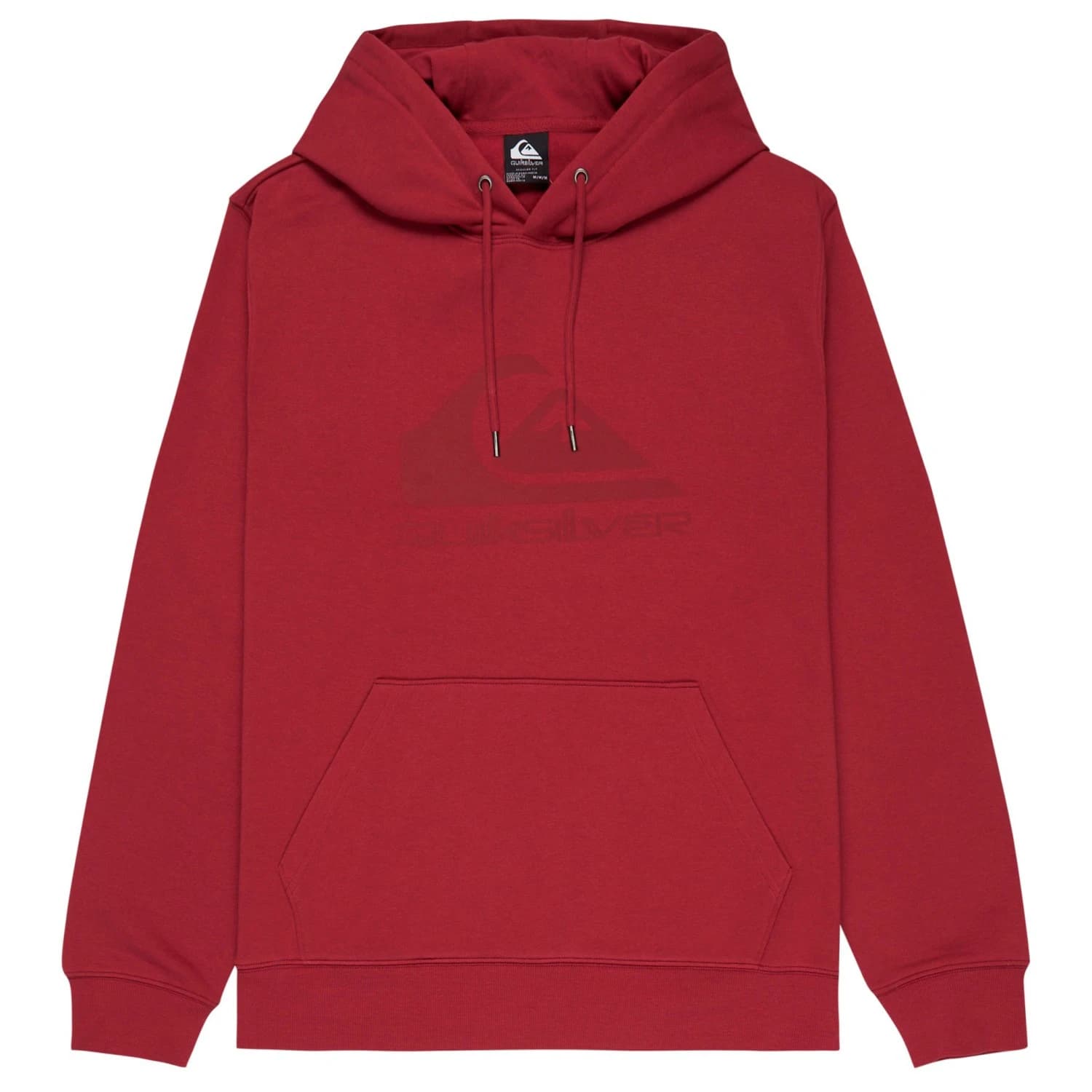Мъжки суичър Quiksilver Comp Logo Hoodie - Burnt Russet