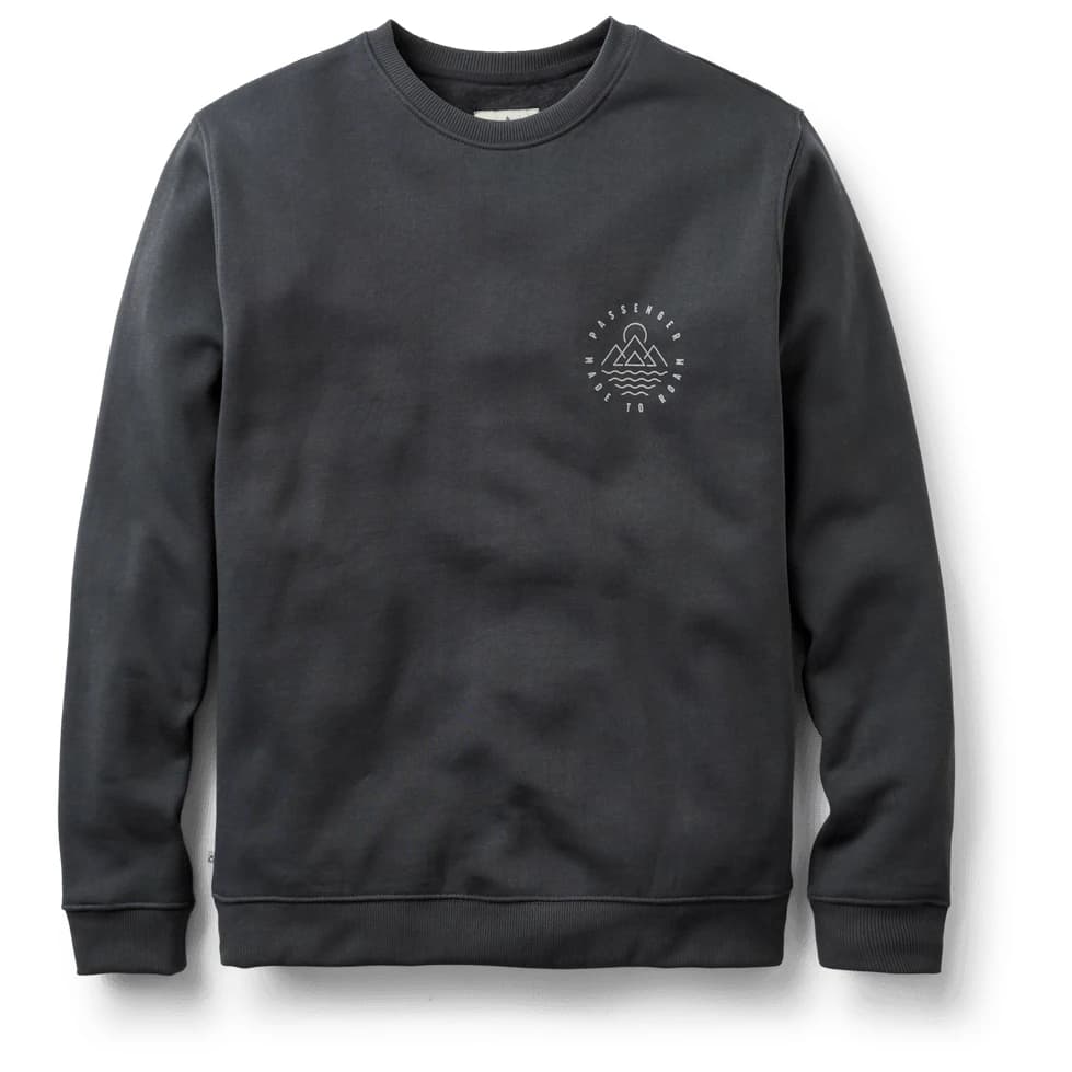 Мъжки пуловер Passenger Escapism Sweatshirt Jumper - Black