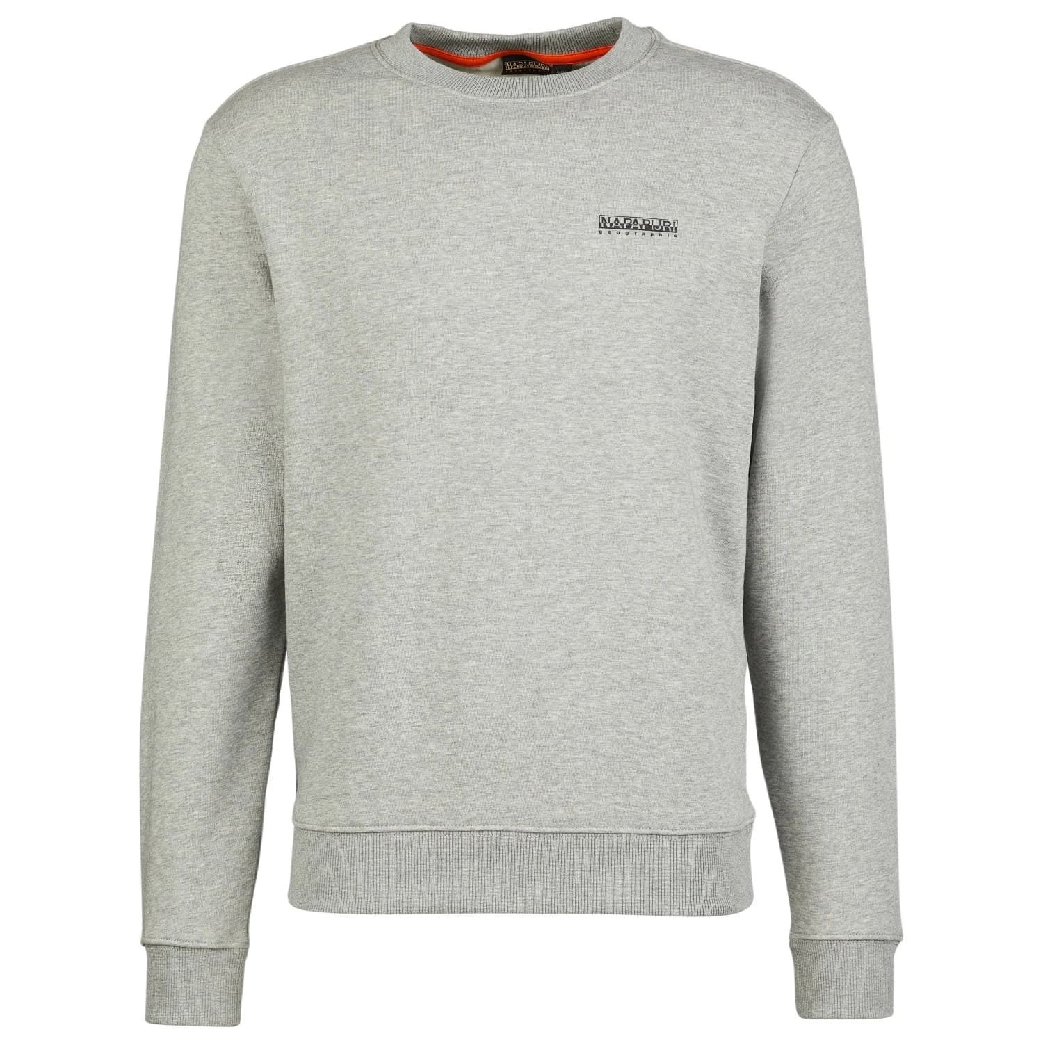 Мъжки пуловер Napapijri B-Guide Crew Jumper - Medium Grey Melange