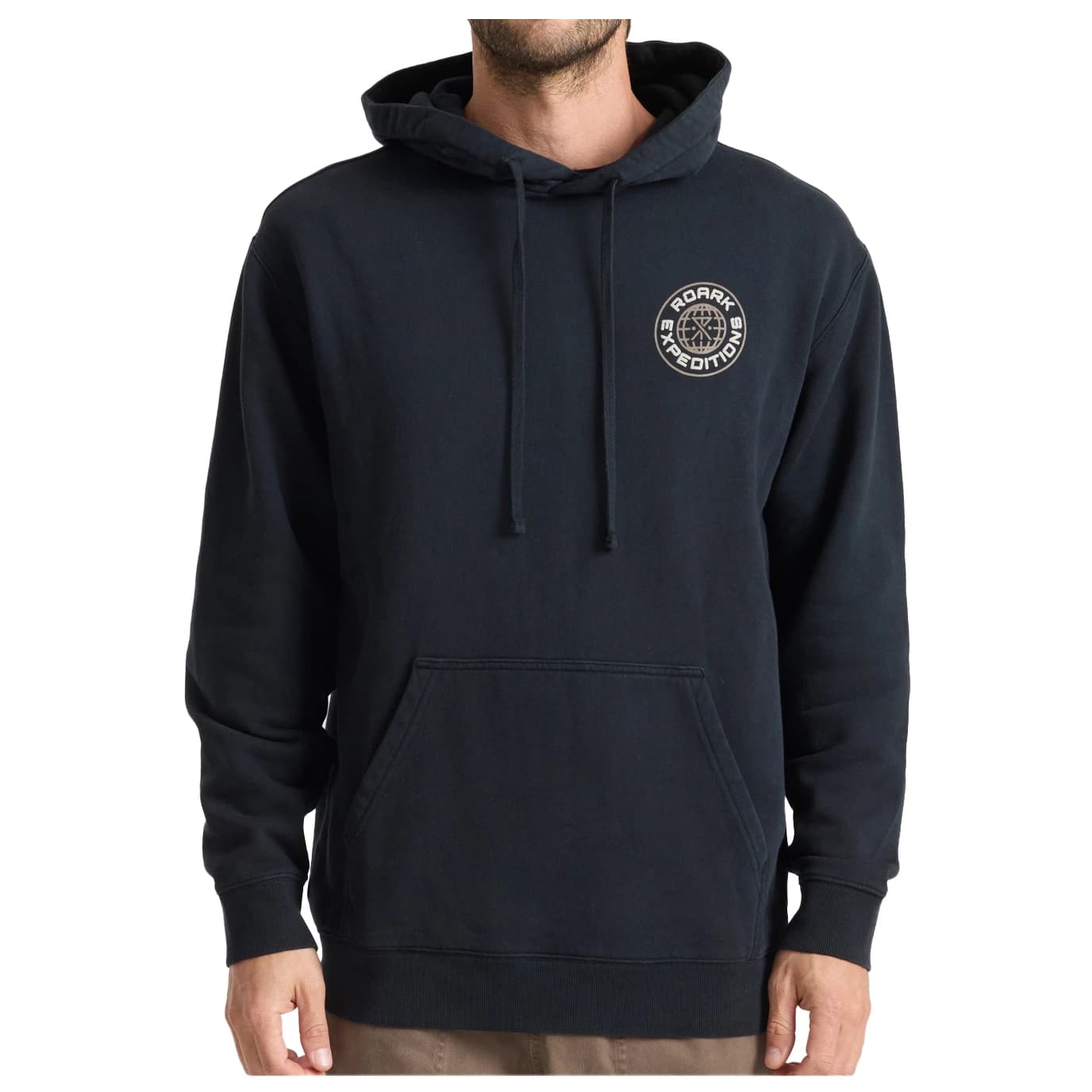 Мъжки суичър Roark Going Global Hoodie - Black