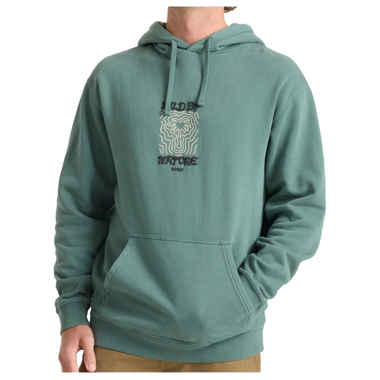 Мъжки суичър Roark Wild by Nature Hoodie - Slate Green