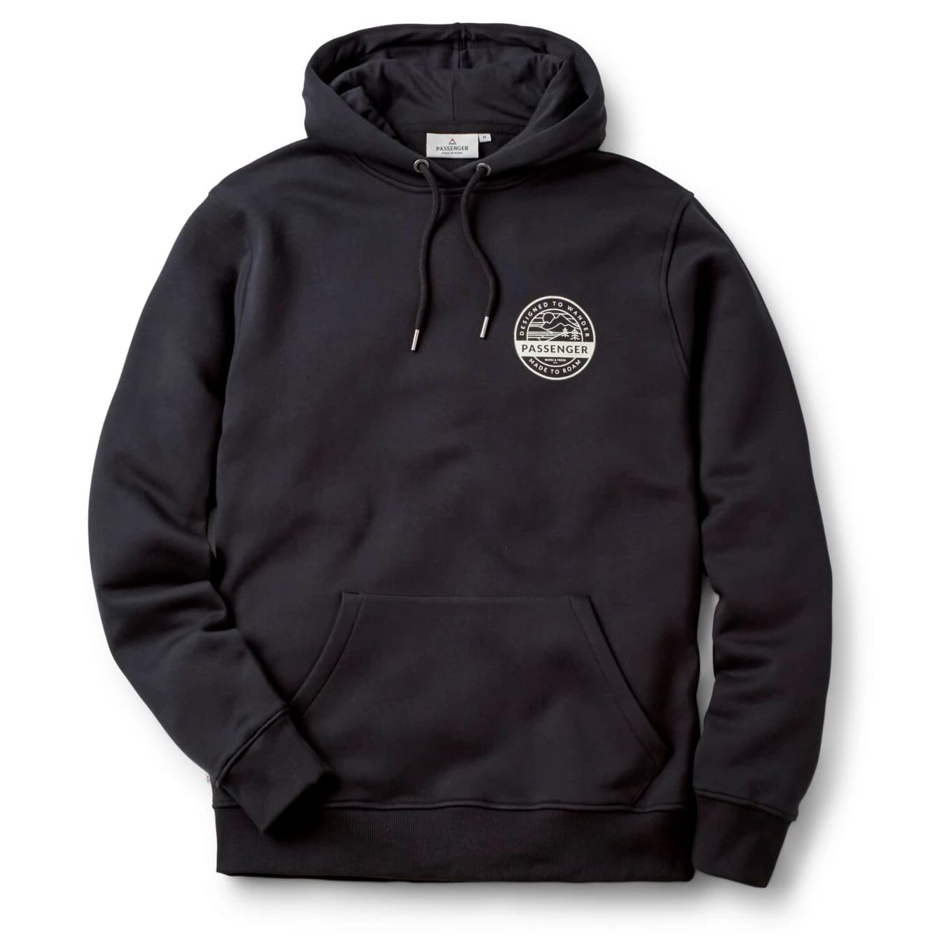 Мъжки суичър Passenger Odyssey Organic Cotton Hoodie - Black