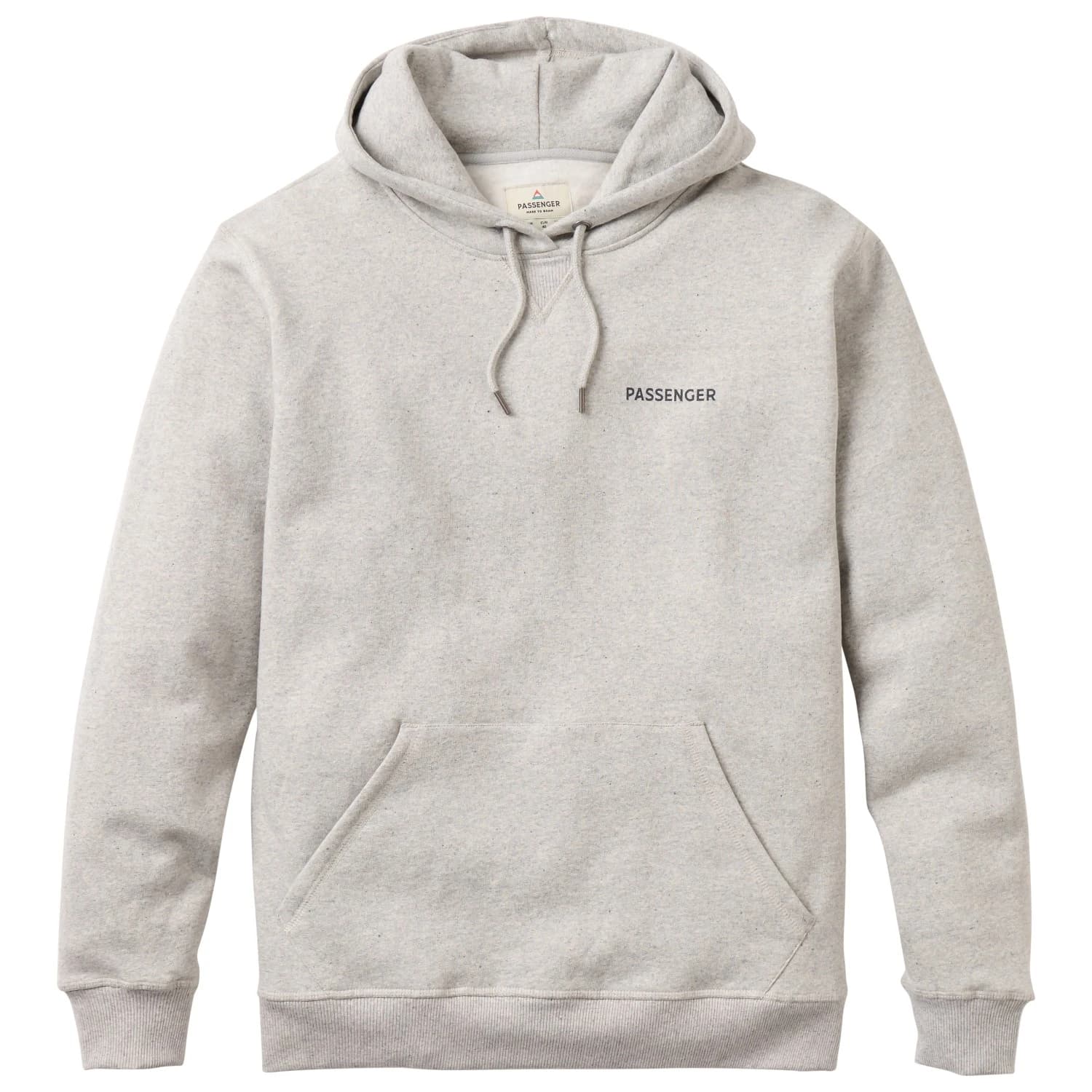 Мъжки суичър Passenger Roamer Recycled Cotton Hoodie - Grey Marl