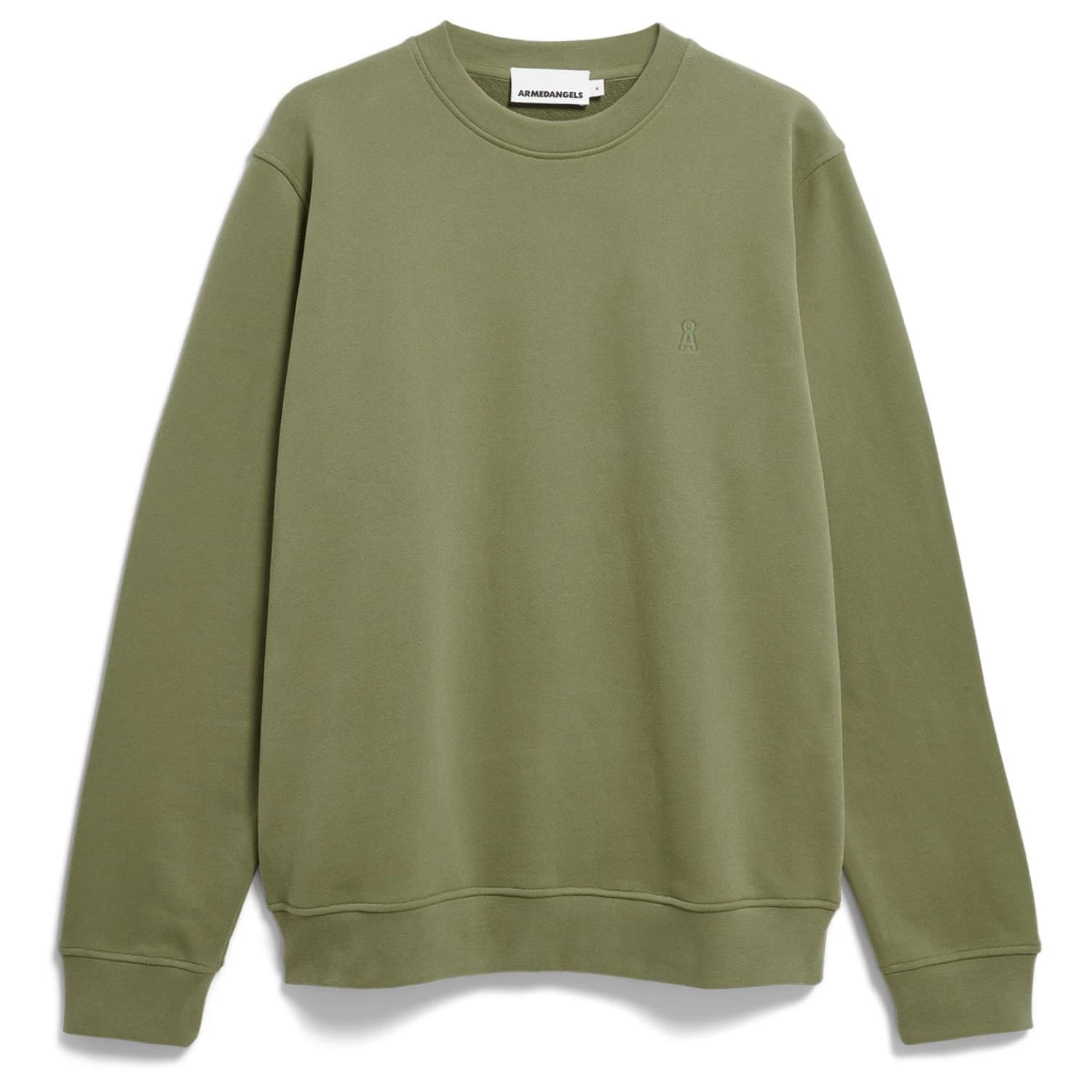 Мъжки пуловер ARMEDANGELS Baaro Loop Jumper - Fatigue Green