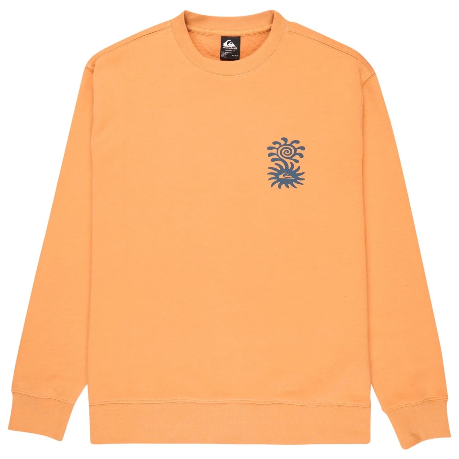 Мъжки пуловер Quiksilver Salt Water Graphic Crew Jumper - Khaki