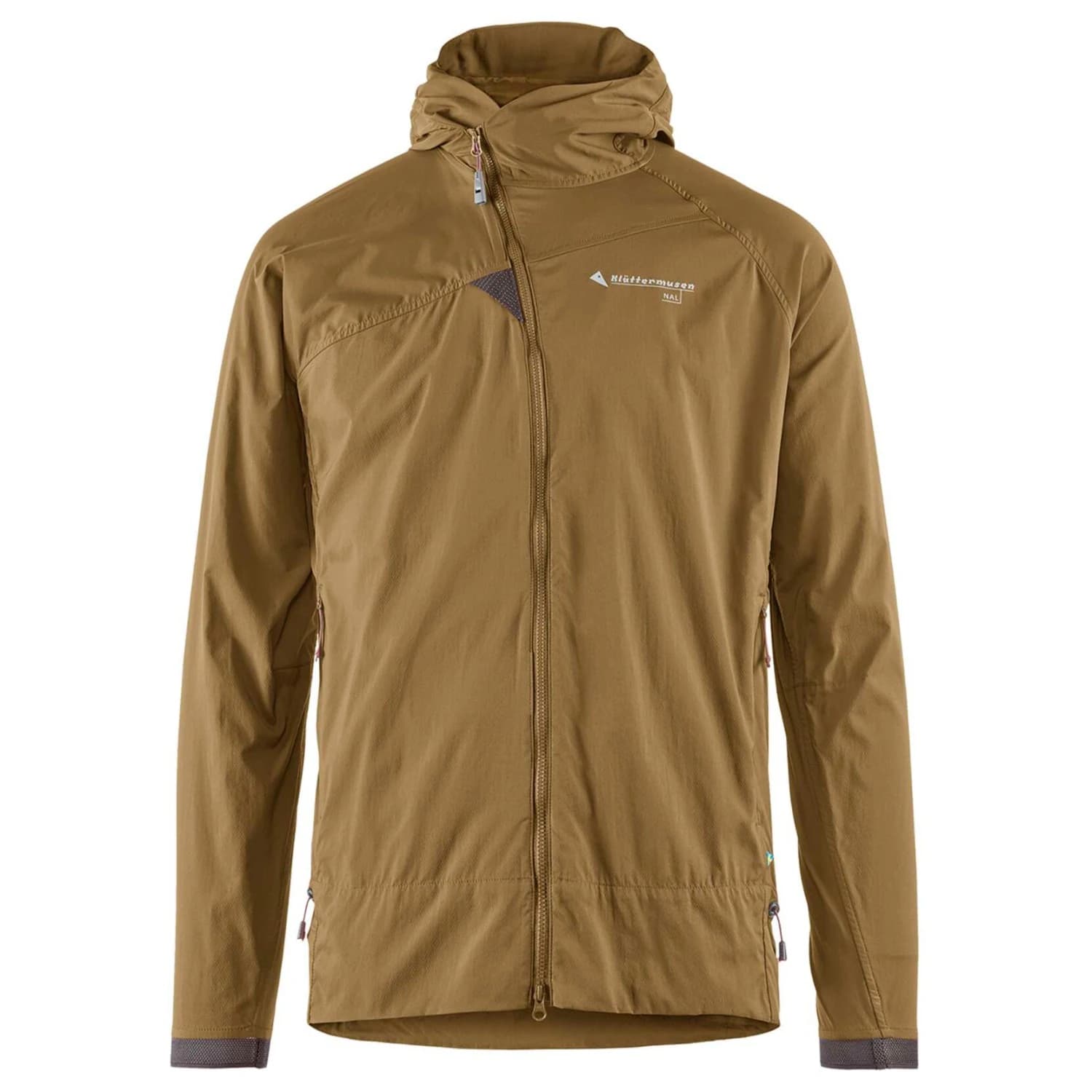 Мъжко ветрозащитно яке Klättermusen Nal Hooded Jacket Windproof jacket - Olive