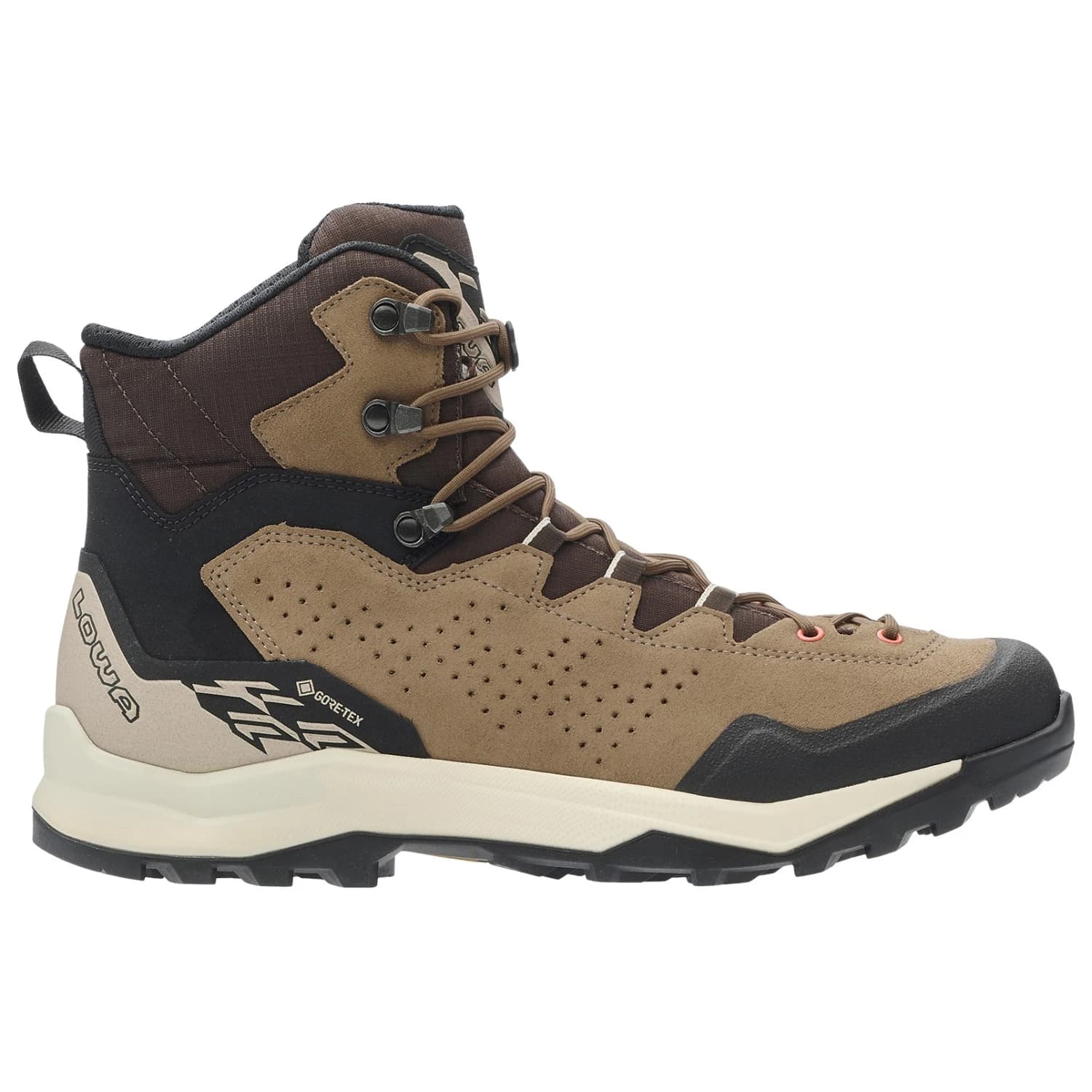 Мъжки туристически обувки Lowa Explorer GTX Mid Walking boots - Humus / Brown