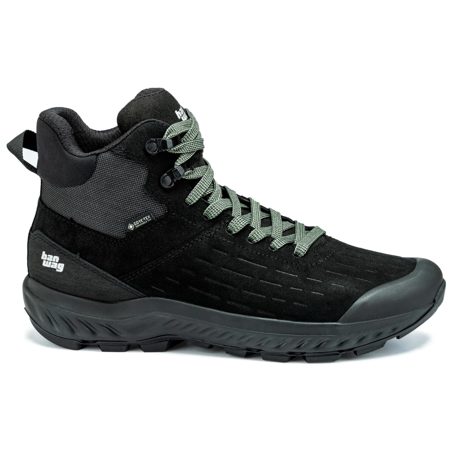 Мъжки туристически обувки Hanwag Kaduro Mid GTX Walking boots - Black / Asphalt