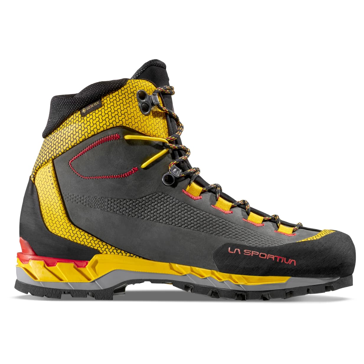 Мъжки алпийски обувки La Sportiva Trango Tech Leather GTX Mountaineering boots - Black / Yellow II