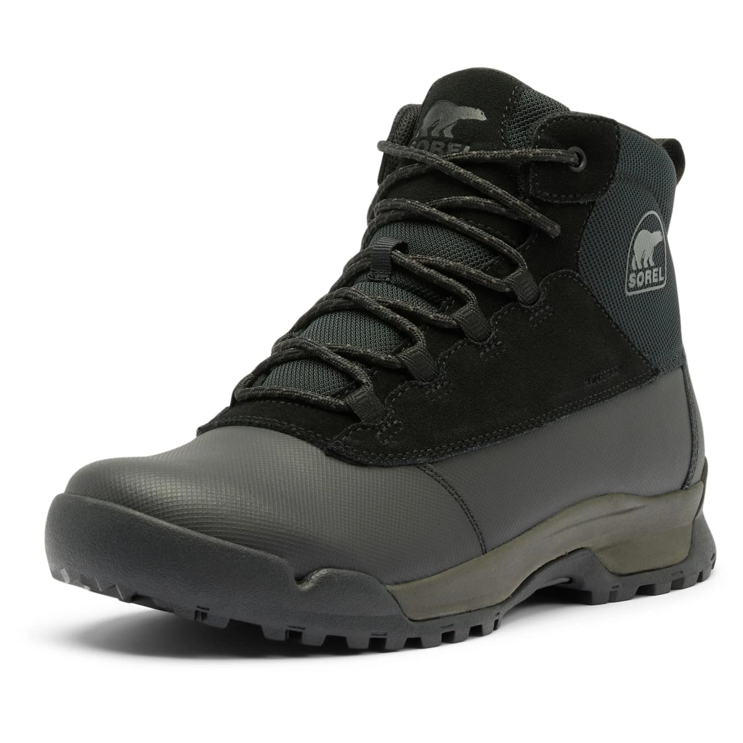 Мъжки зимни ботуши Sorel Buxton Lite Lace Plus WP Winter boots - Black / Black