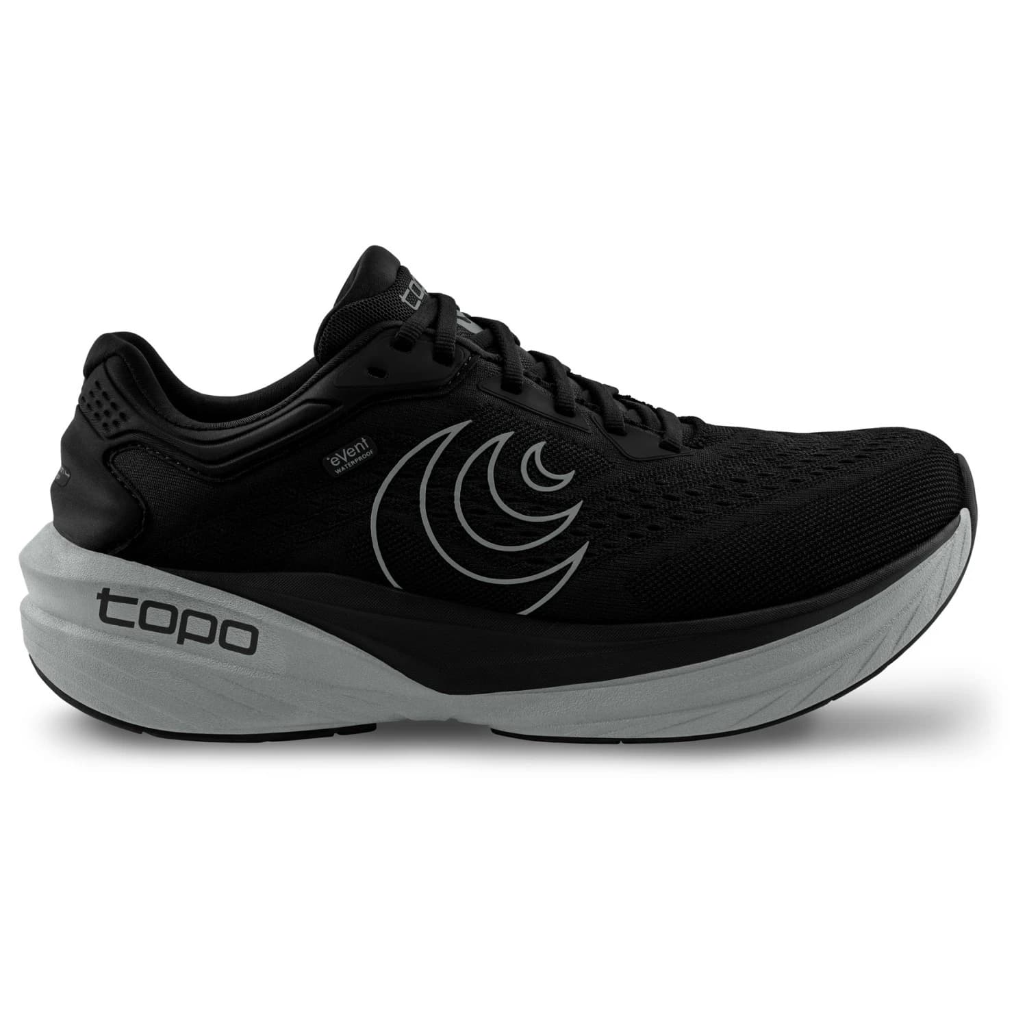Мъжки обувки за бягане Topo Athletic Phantom 4 Waterproof Running shoes - Black / Charcoal