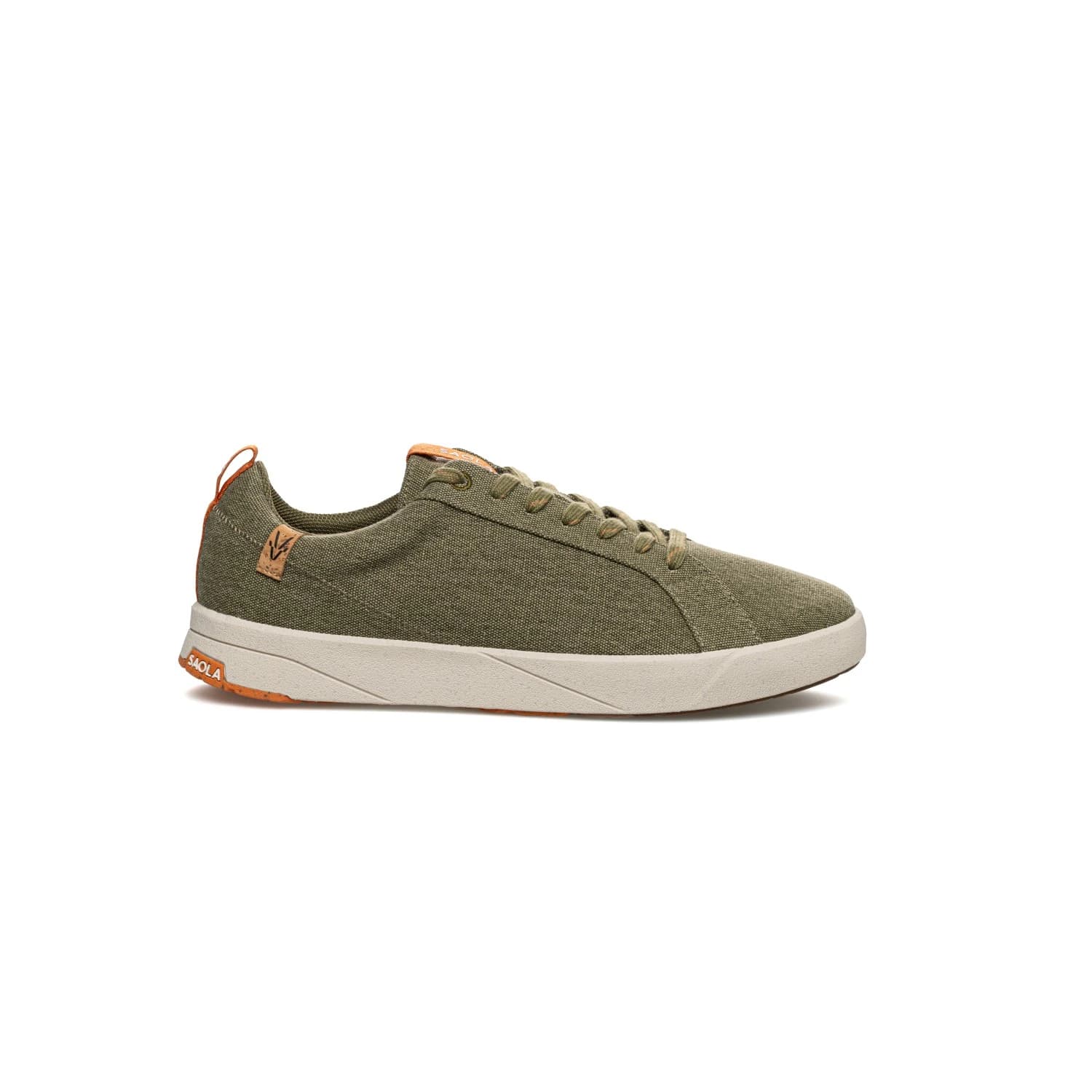 Мъжки маратонки Saola Cannon Canvas 2.0 Sneakers - Burnt Olive