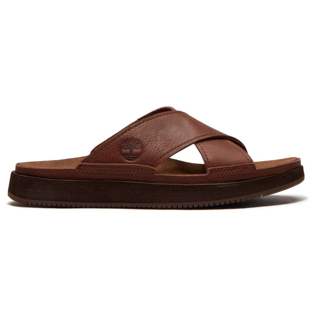 Мъжки сандали Timberland Casco Cove Slide Sandal - Dark Brown Full Grain